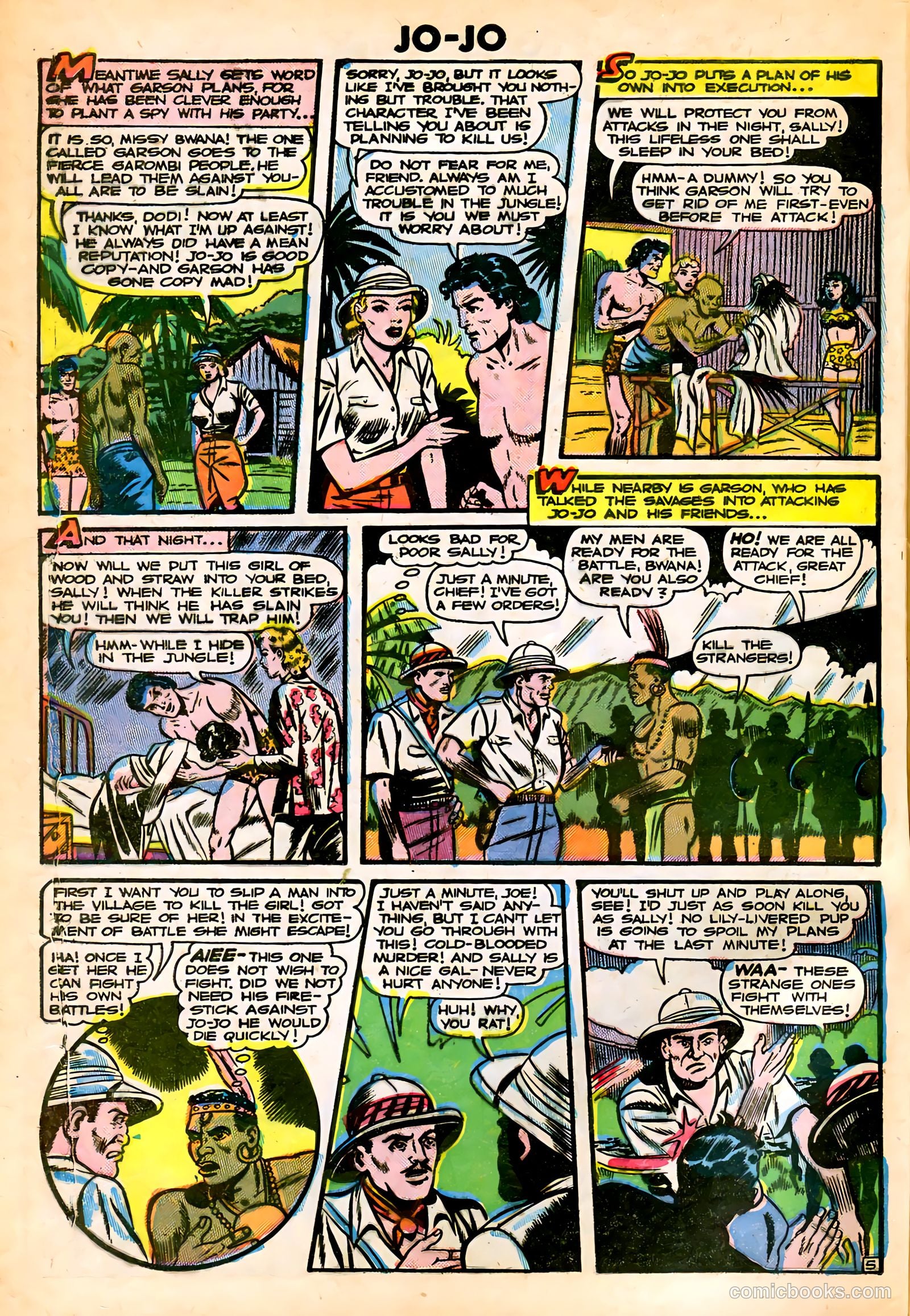 Jo-Jo Comics #28 (1949) — page 6 of 36
