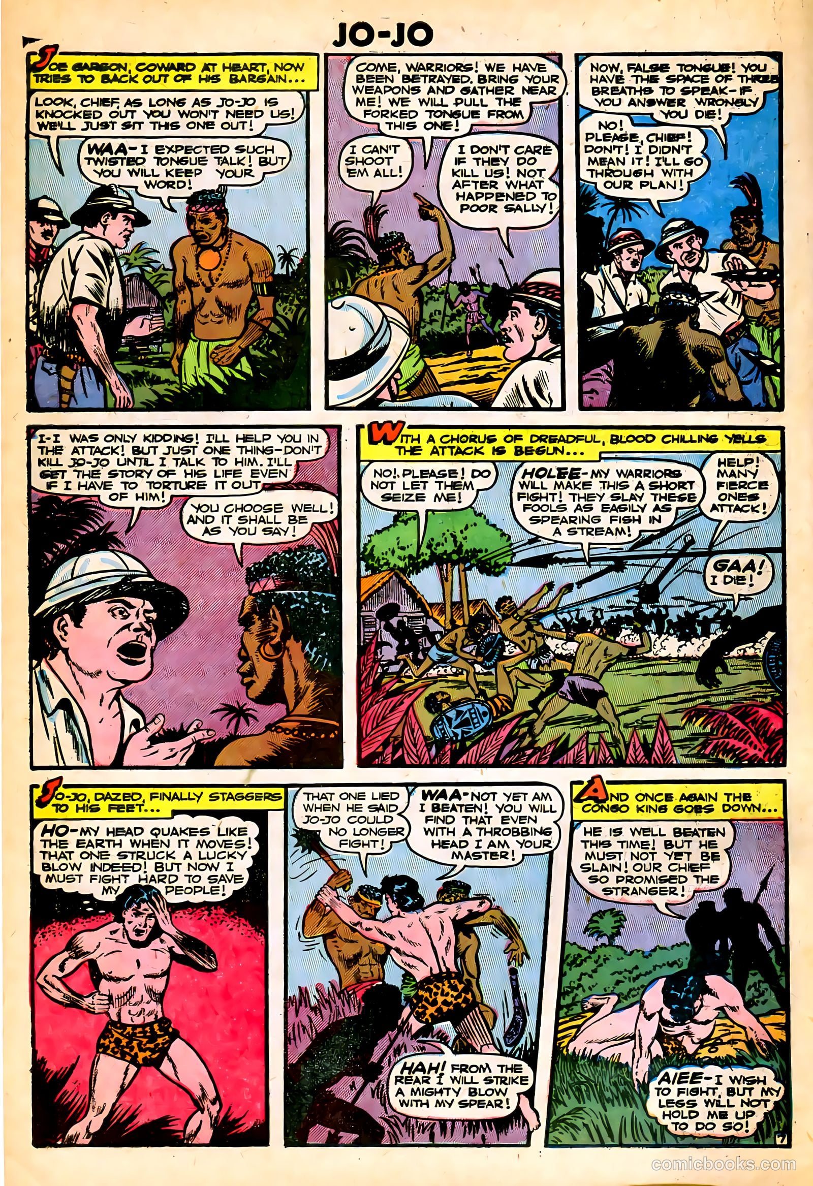 Jo-Jo Comics #28 (1949) — page 8 of 36