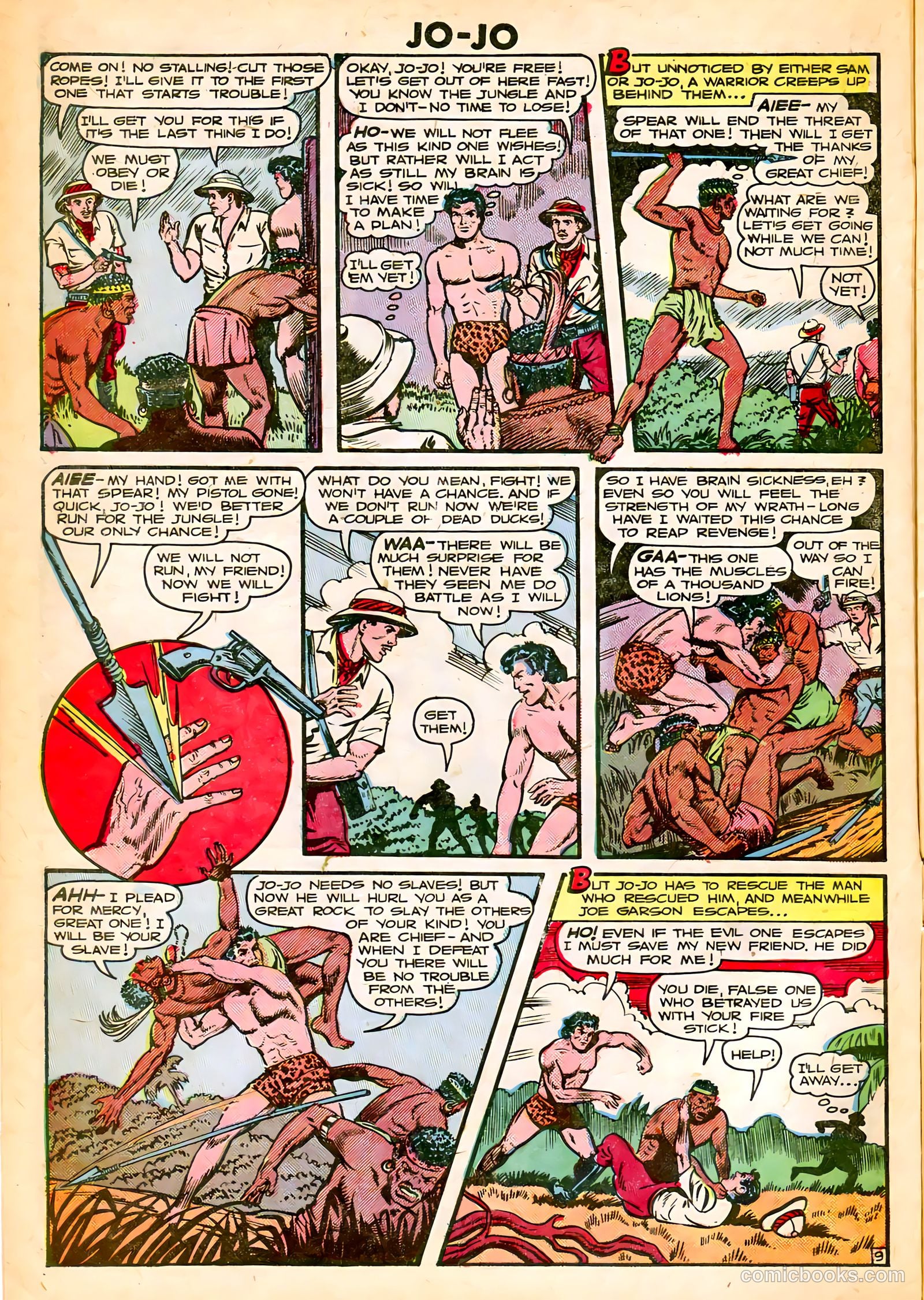 Jo-Jo Comics #28 (1949) — page 10 of 36