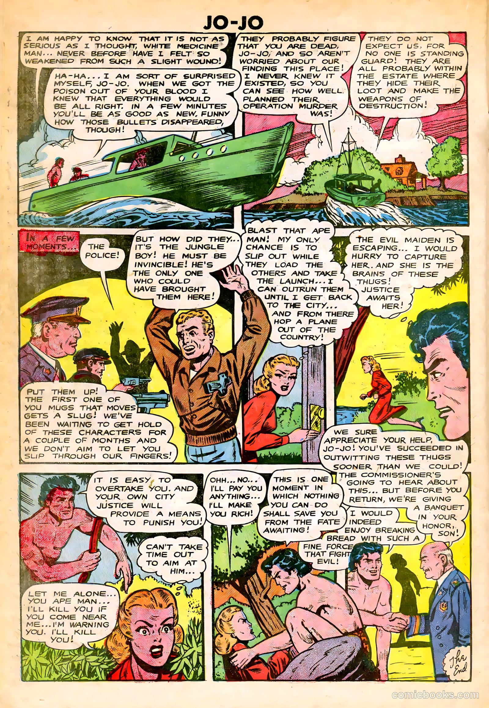 Jo-Jo Comics #28 (1949) — page 20 of 36