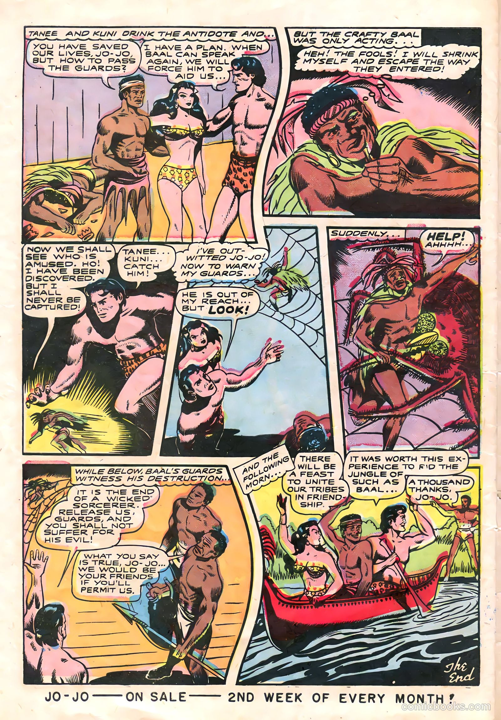 Jo-Jo Comics #8 (1947) — page 32 of 36