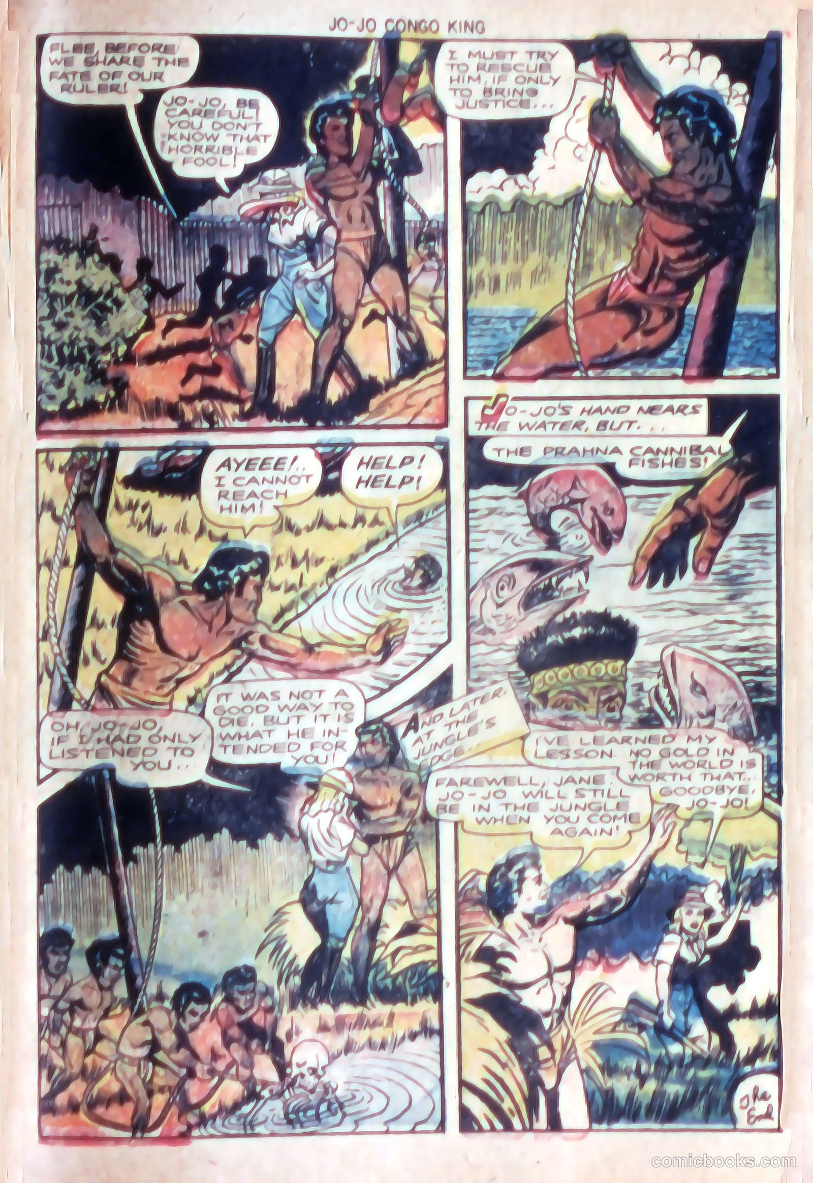 Jo-Jo Comics #9 (1947) — page 33 of 36