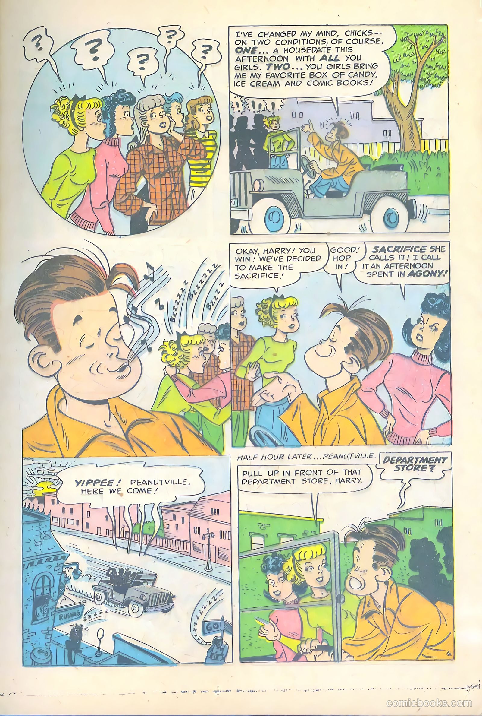 Joe College #1 (1949) — page 17 of 52