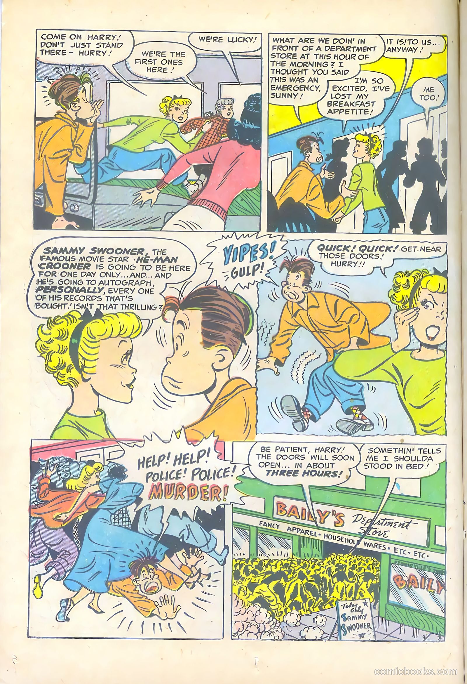 Joe College #1 (1949) — page 18 of 52