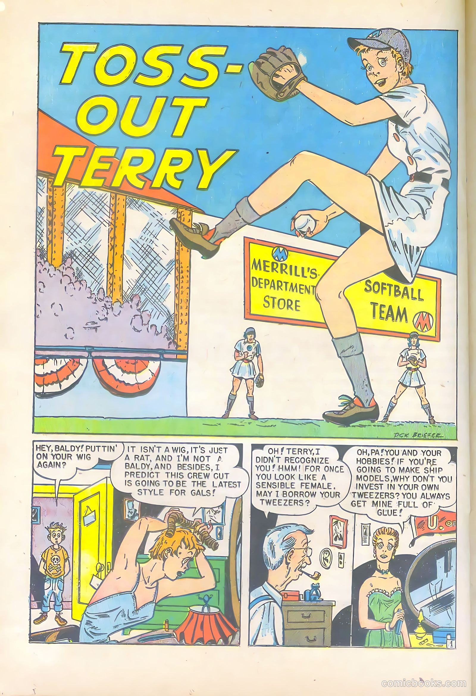 Joe College #1 (1949) — page 32 of 52