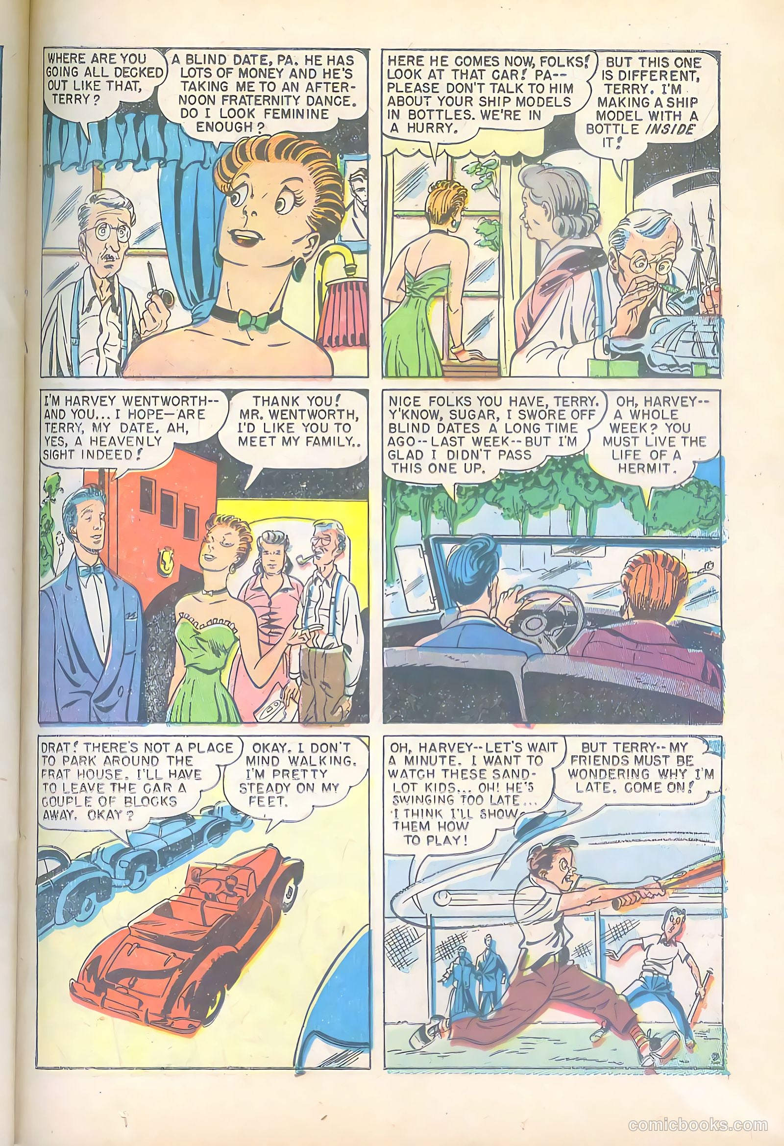 Joe College #1 (1949) — page 33 of 52