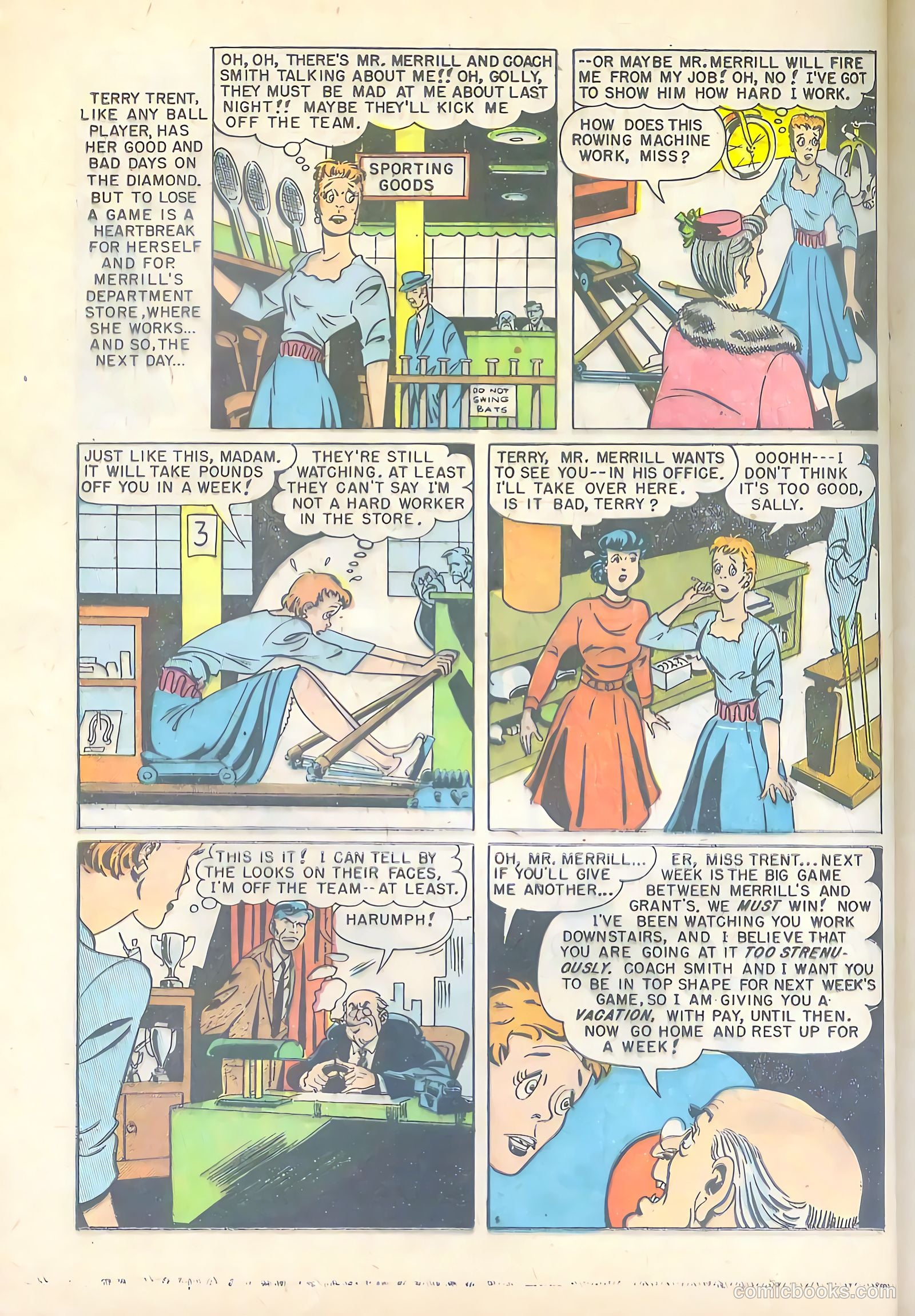 Joe College #1 (1949) — page 36 of 52