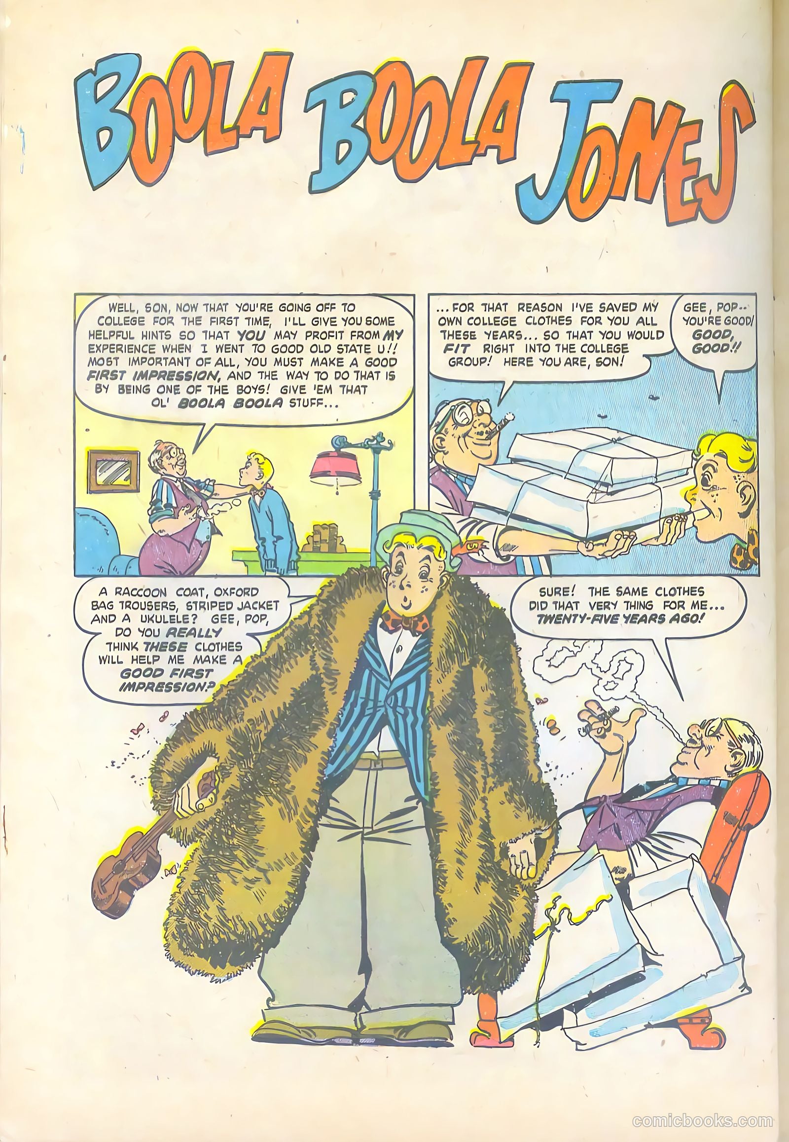 Joe College #1 (1949) — page 40 of 52
