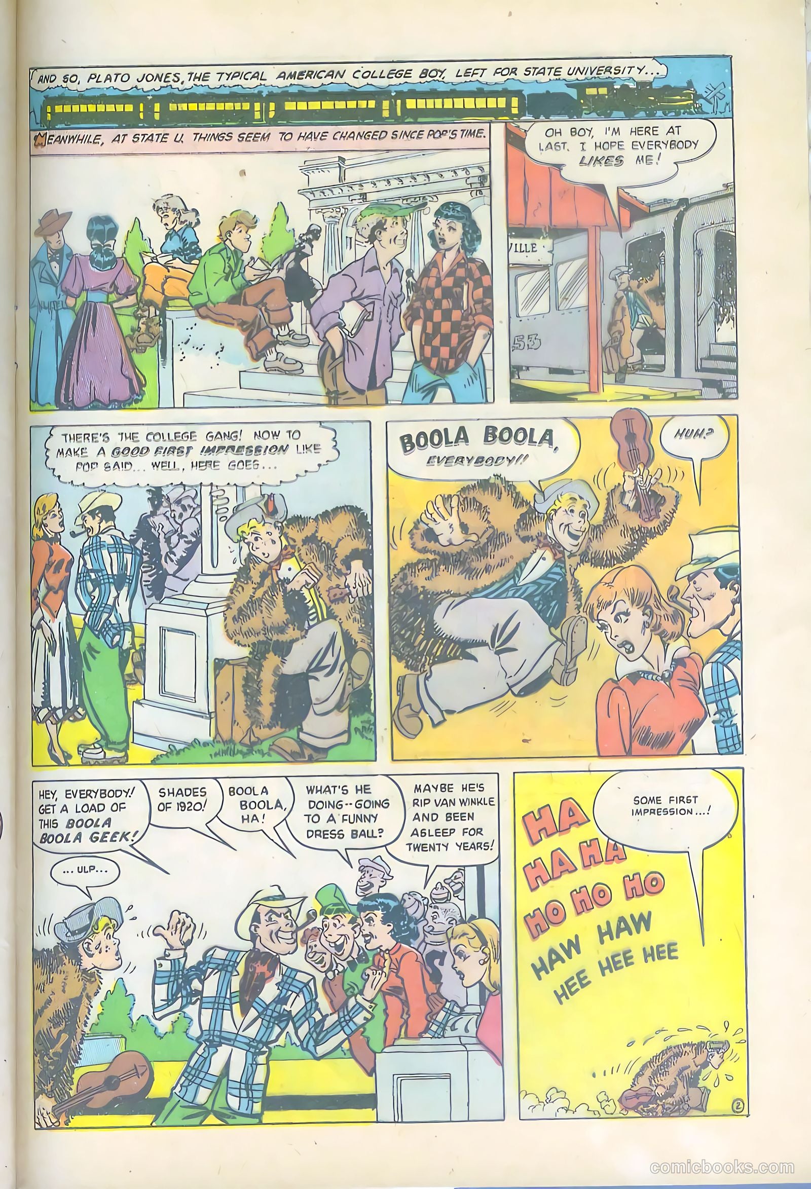 Joe College #1 (1949) — page 41 of 52