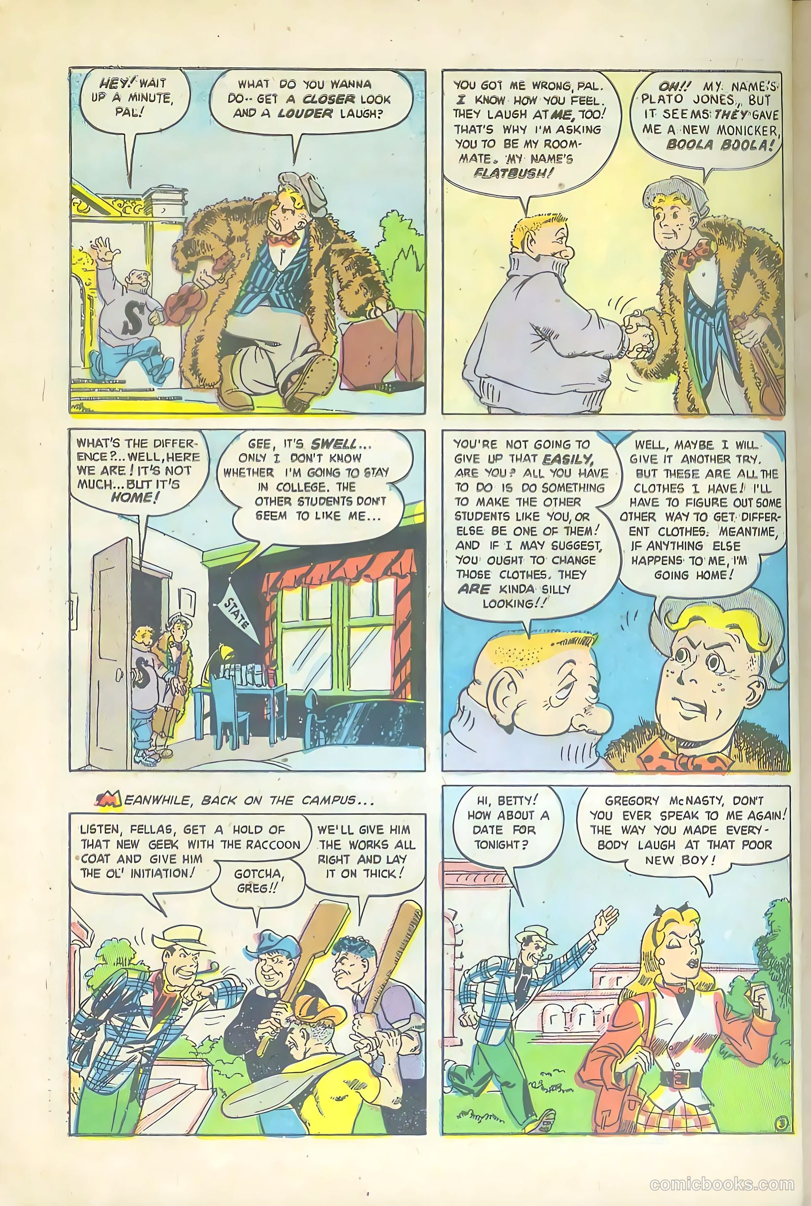 Joe College #1 (1949) — page 42 of 52