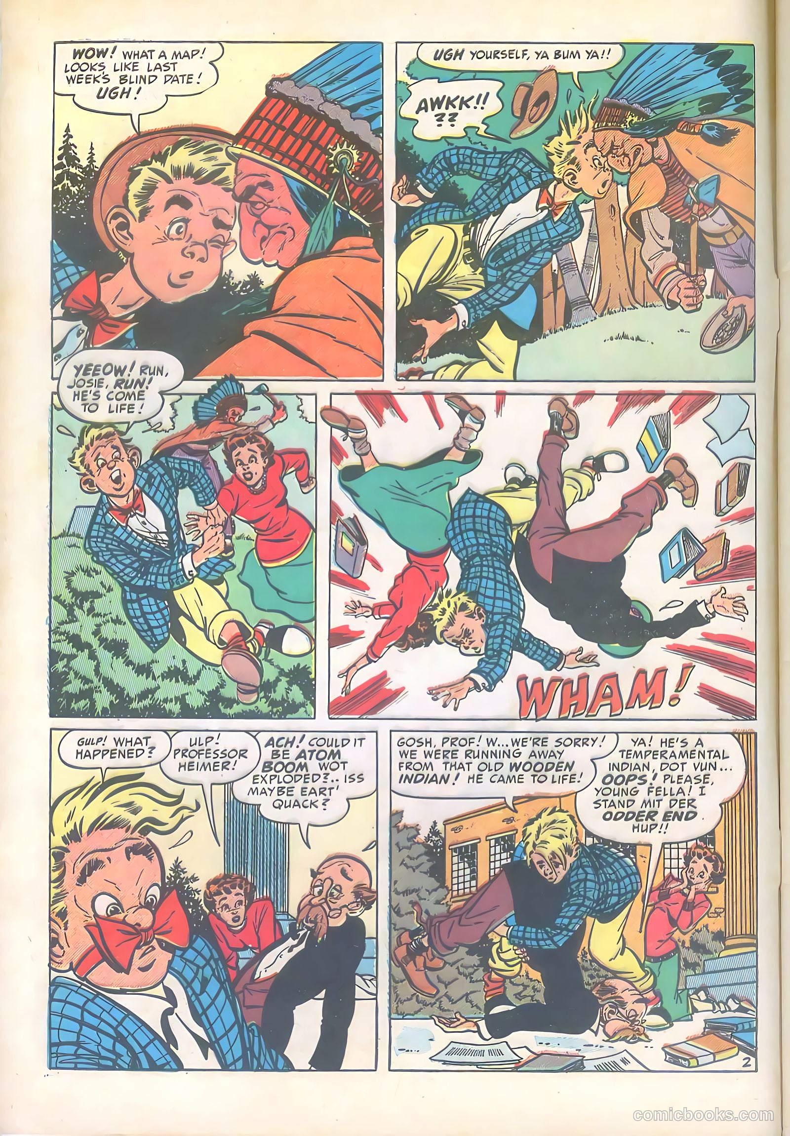Joe College Comics #2 (1950) — page 4 of 52