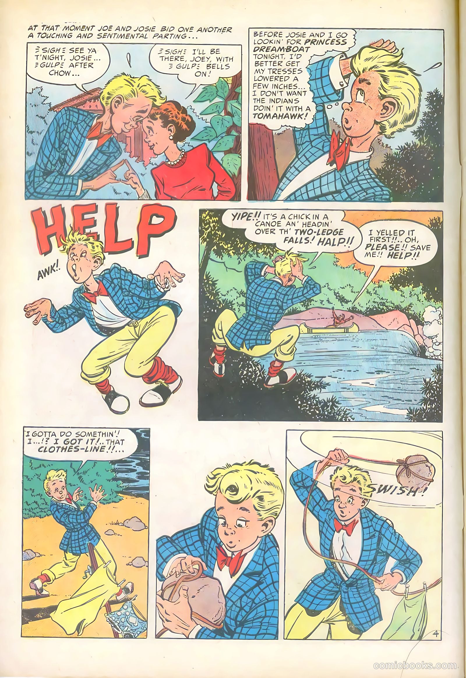 Joe College Comics #2 (1950) — page 6 of 52