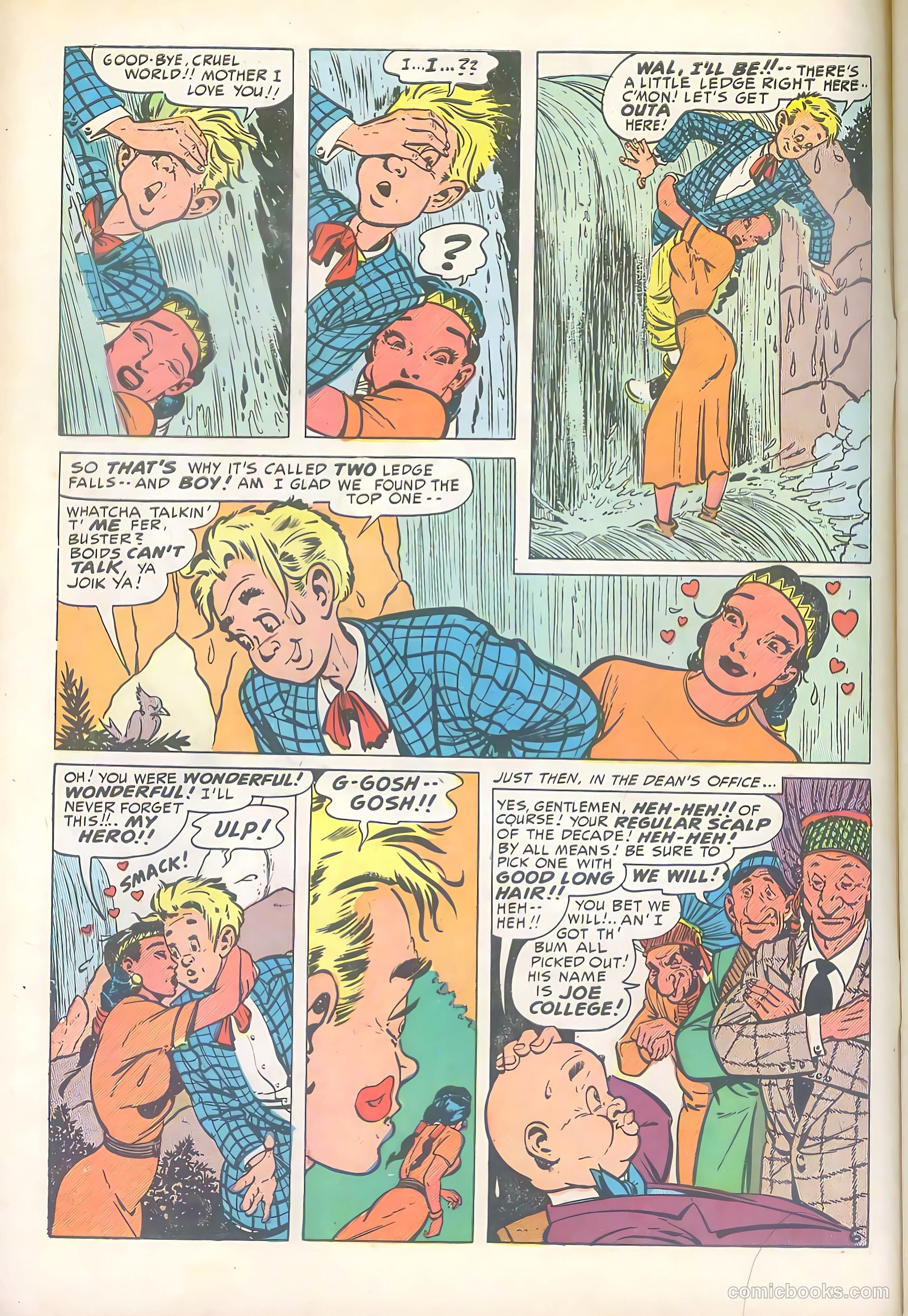 Joe College Comics #2 (1950) — page 8 of 52