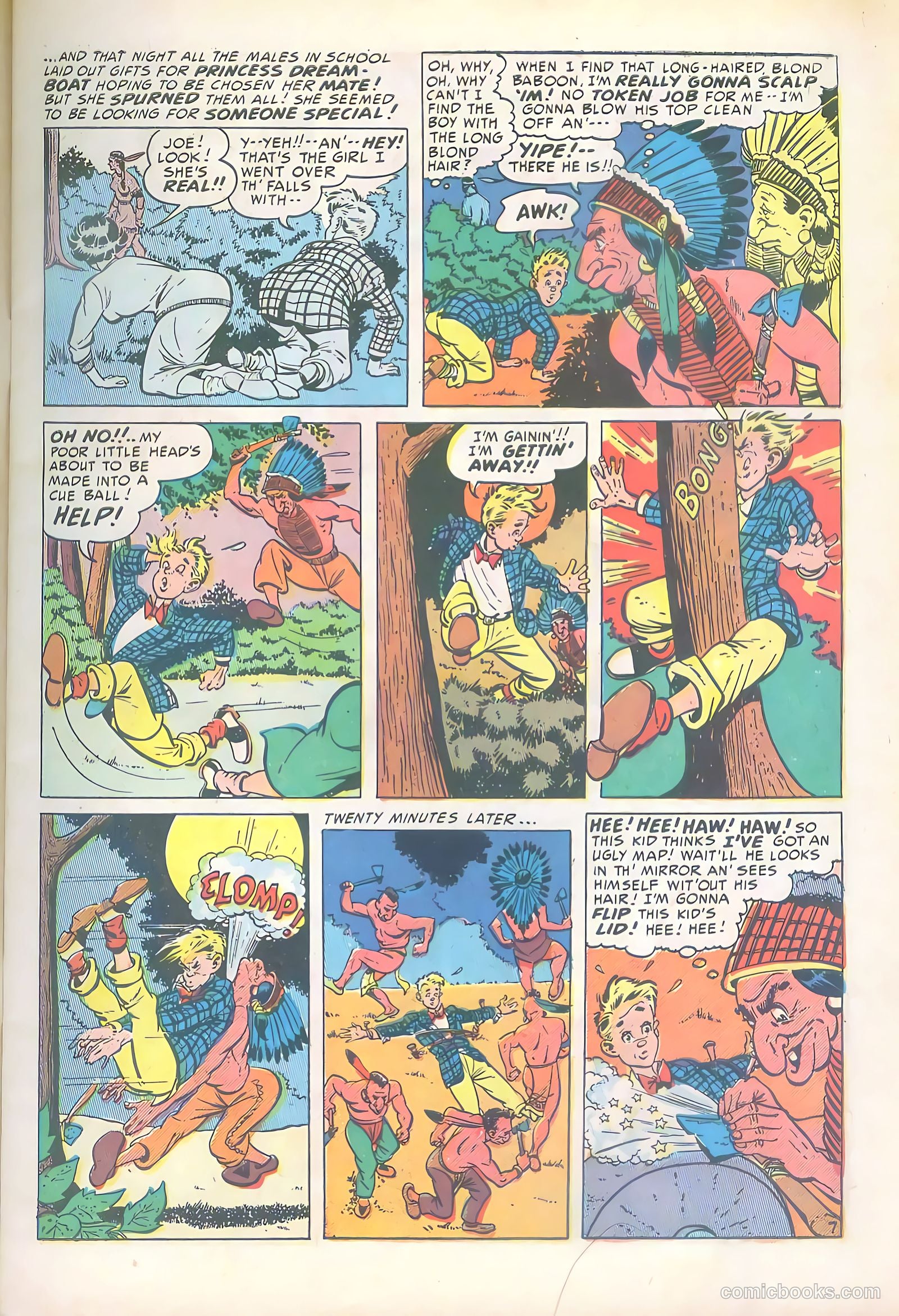 Joe College Comics #2 (1950) — page 9 of 52