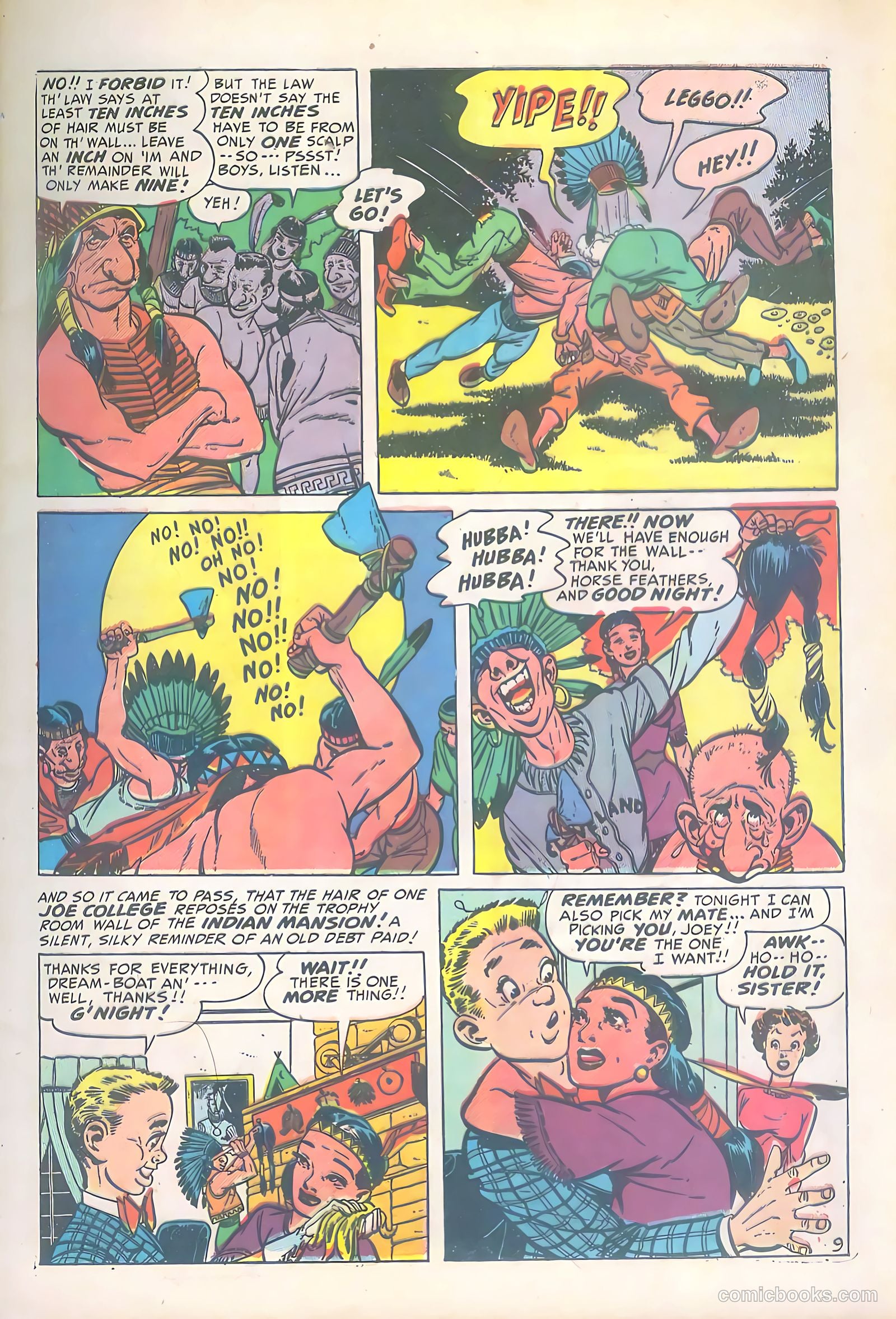 Joe College Comics #2 (1950) — page 11 of 52