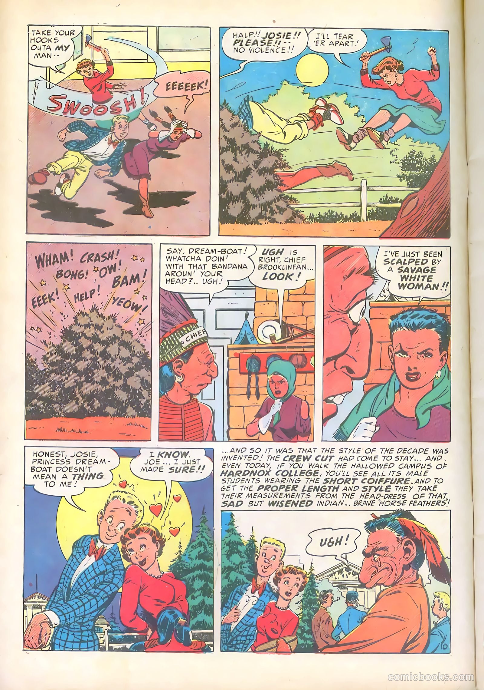 Joe College Comics #2 (1950) — page 12 of 52