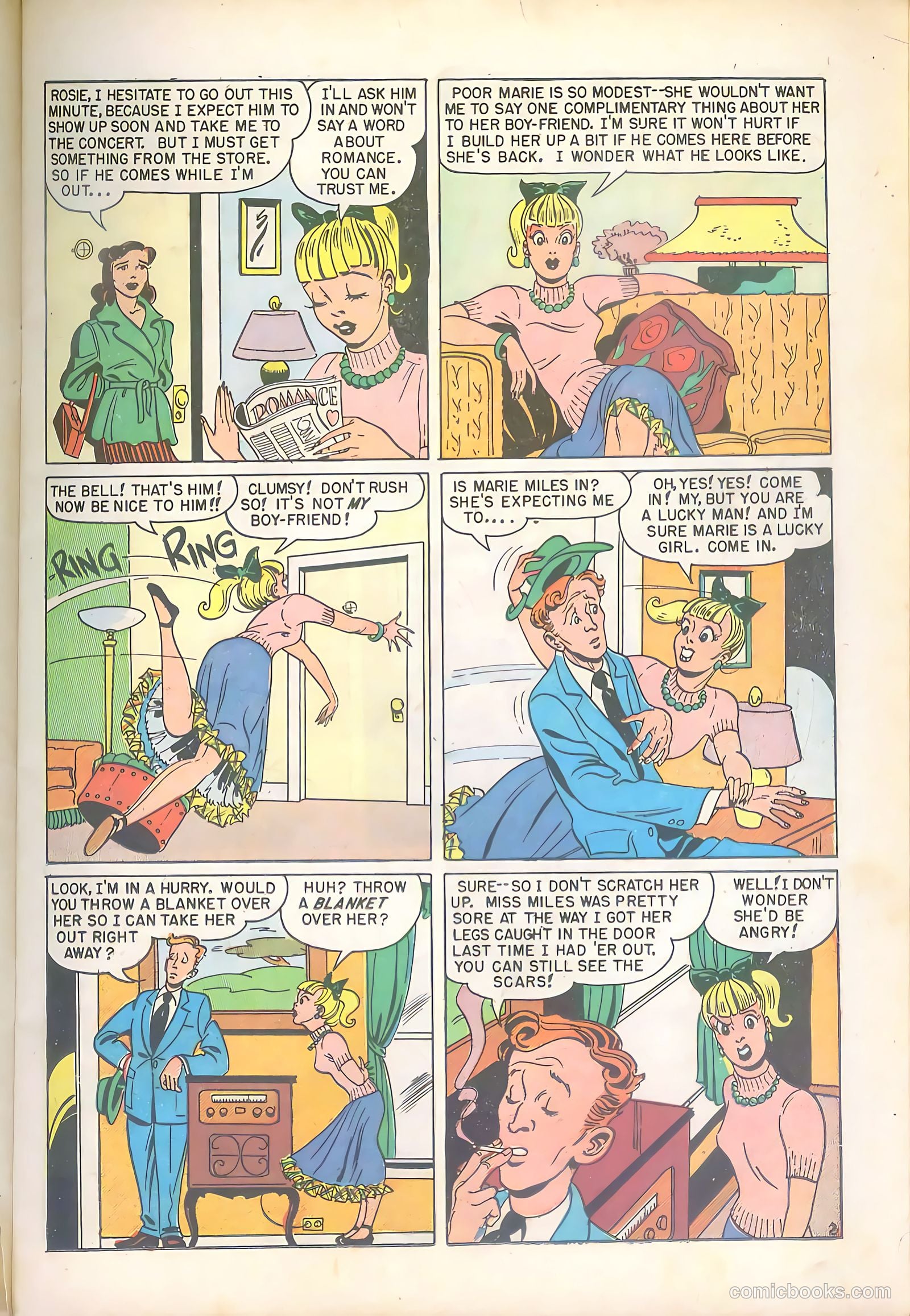 Joe College Comics #2 (1950) — page 15 of 52
