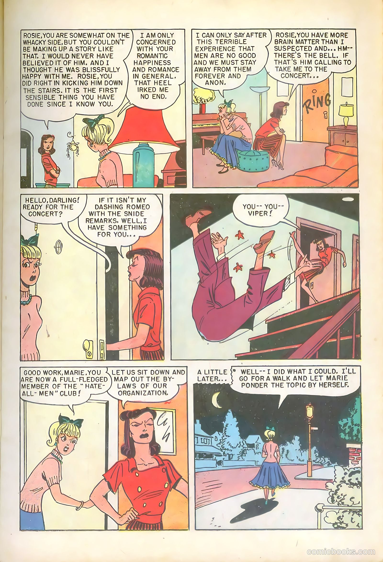 Joe College Comics #2 (1950) — page 17 of 52