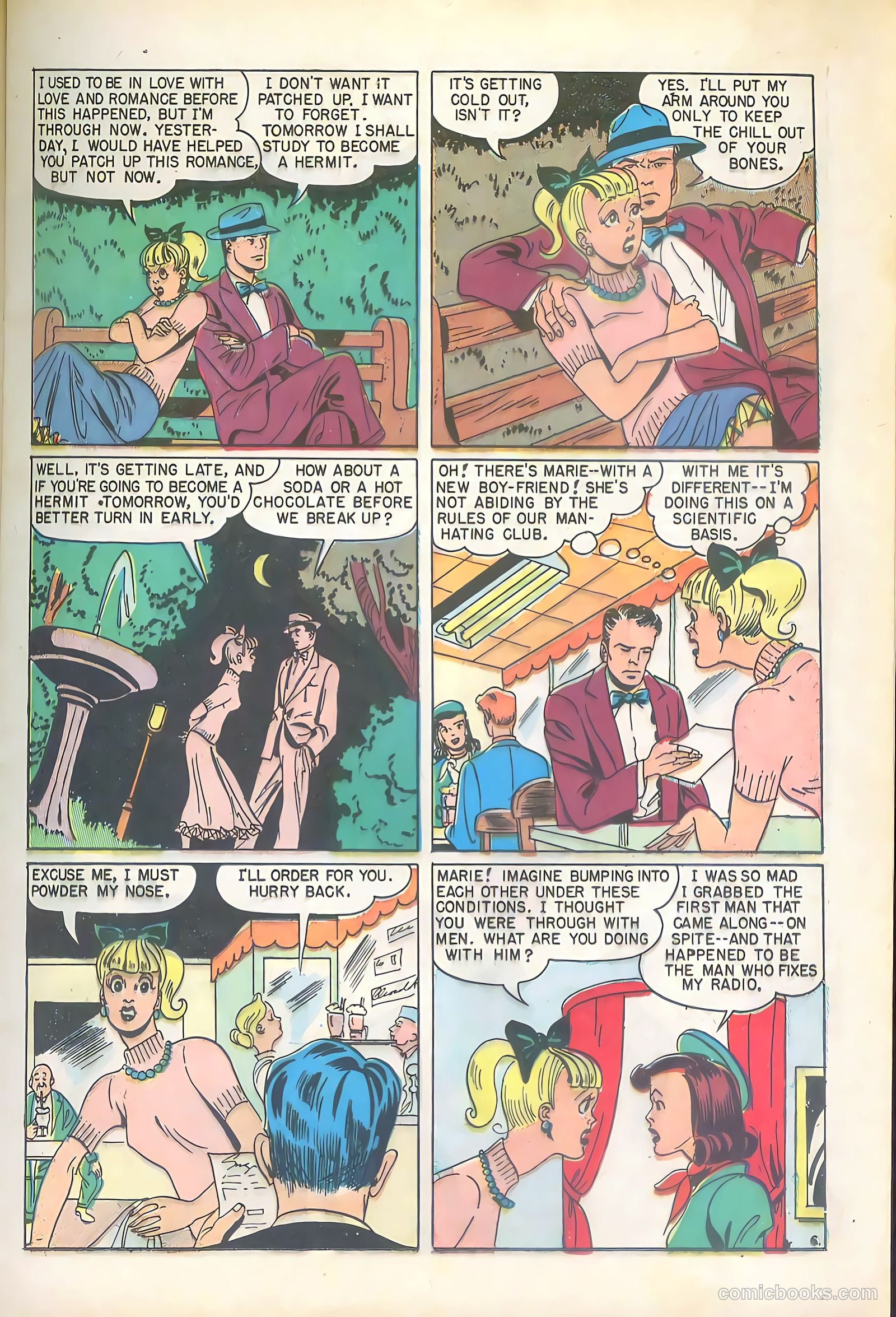 Joe College Comics #2 (1950) — page 19 of 52