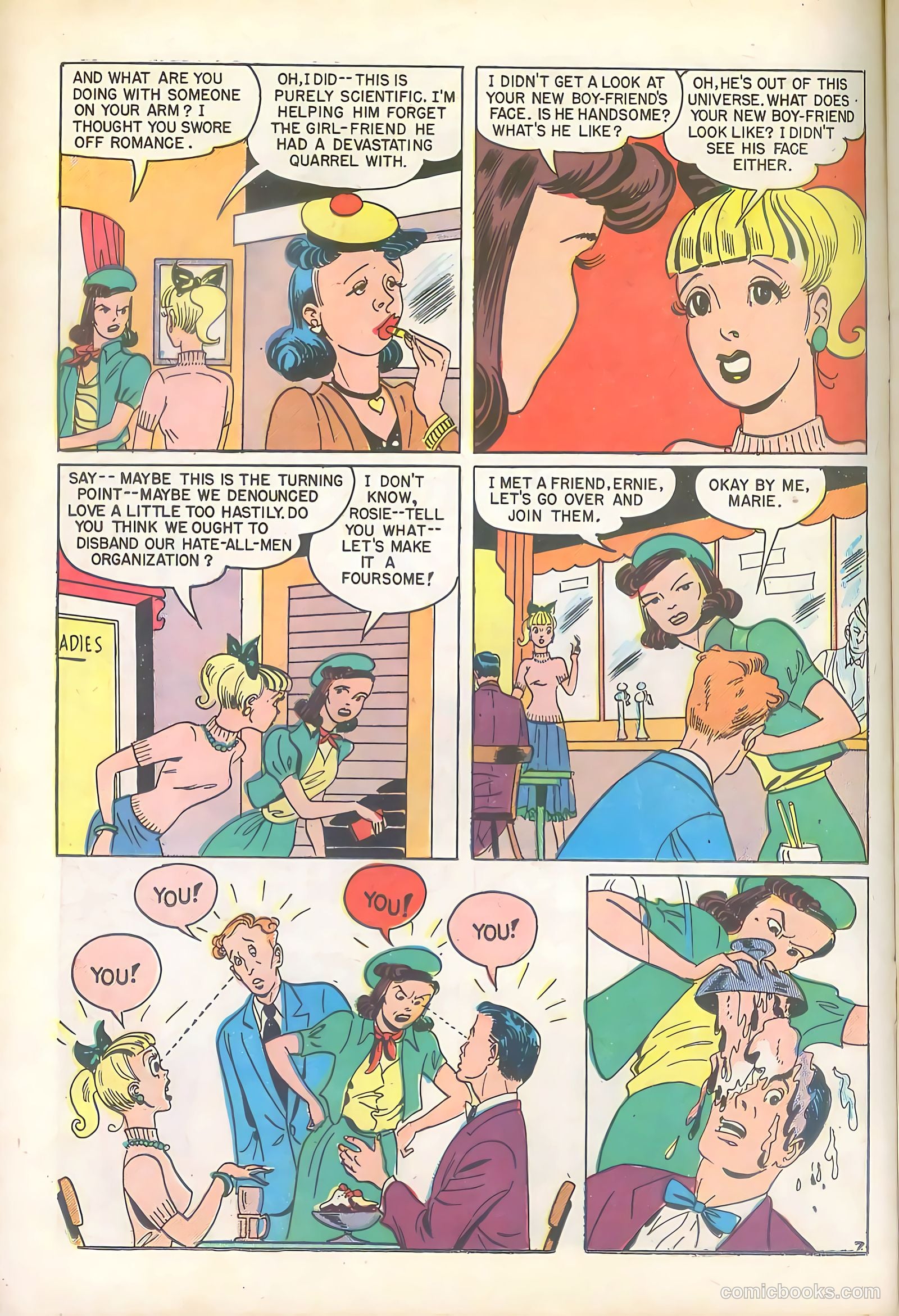 Joe College Comics #2 (1950) — page 20 of 52