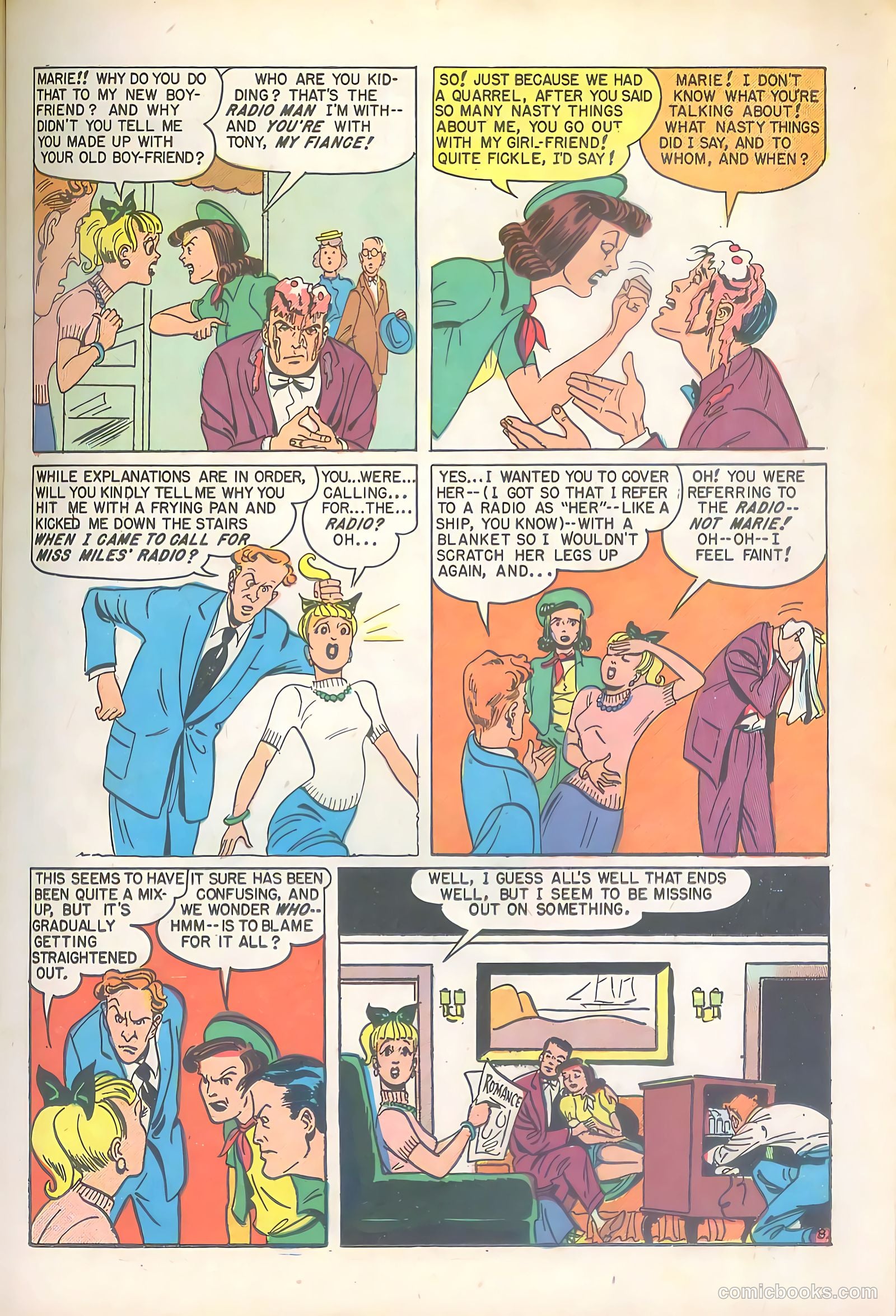 Joe College Comics #2 (1950) — page 21 of 52