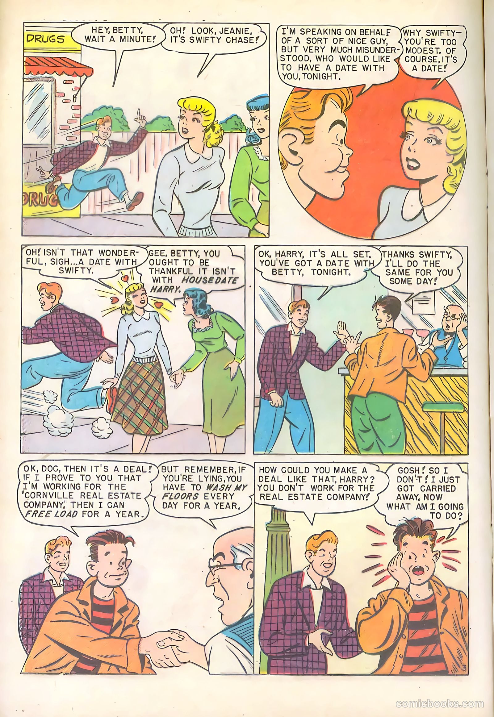 Joe College Comics #2 (1950) — page 24 of 52