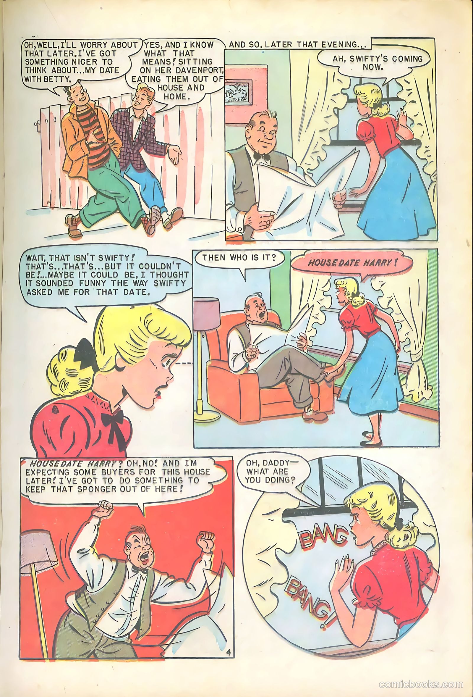 Joe College Comics #2 (1950) — page 25 of 52