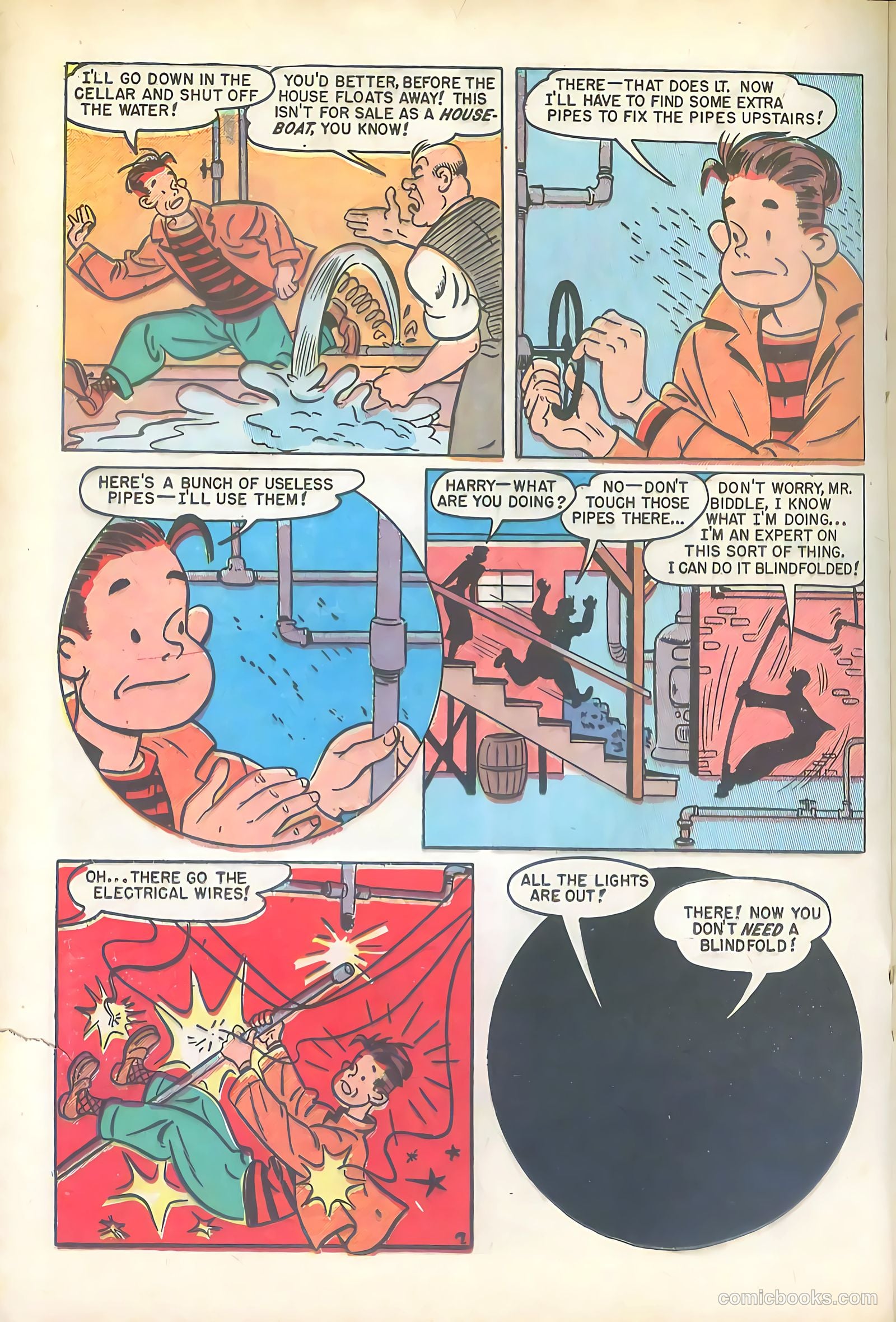 Joe College Comics #2 (1950) — page 28 of 52