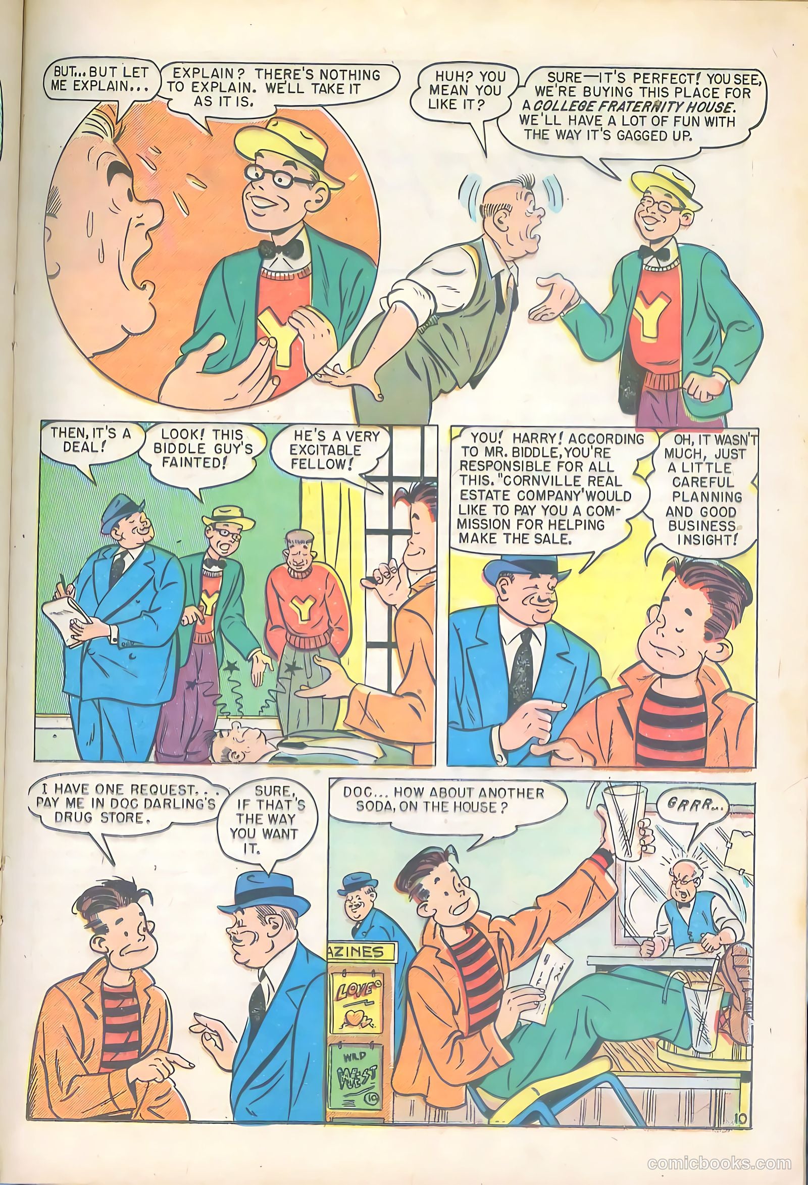 Joe College Comics #2 (1950) — page 31 of 52