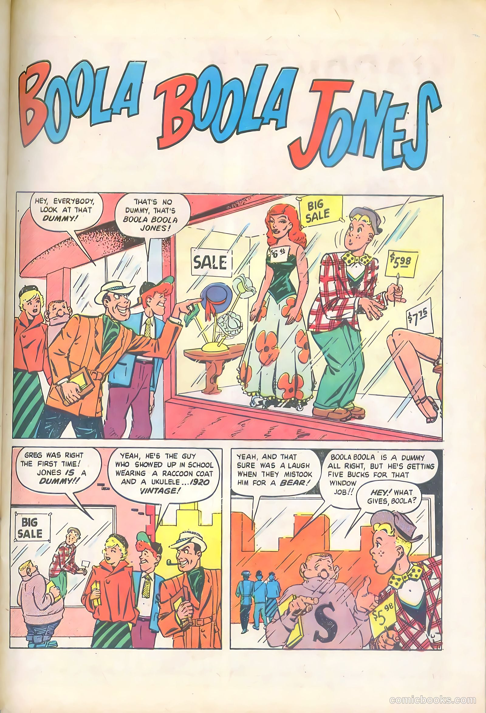 Joe College Comics #2 (1950) — page 41 of 52