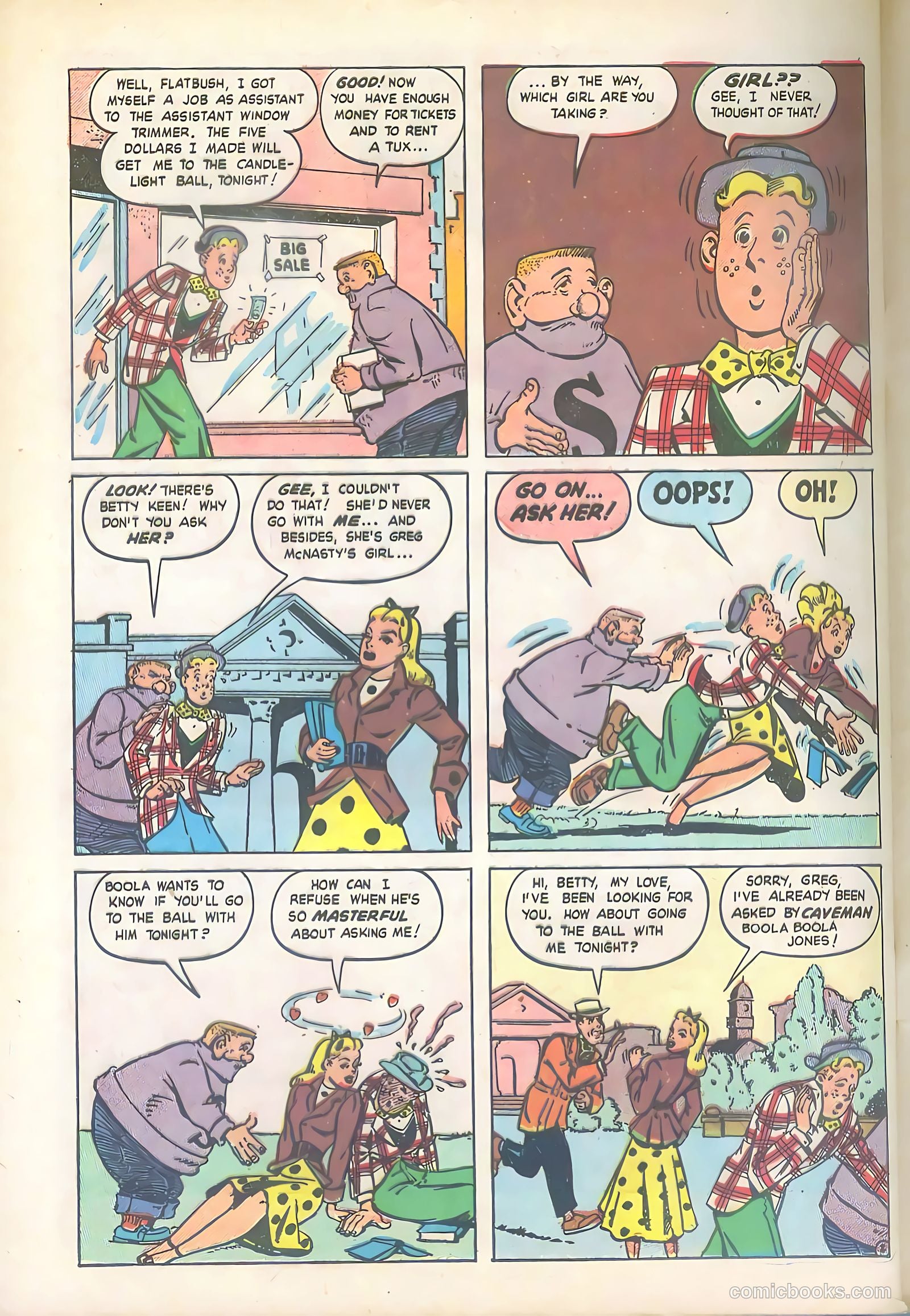Joe College Comics #2 (1950) — page 42 of 52
