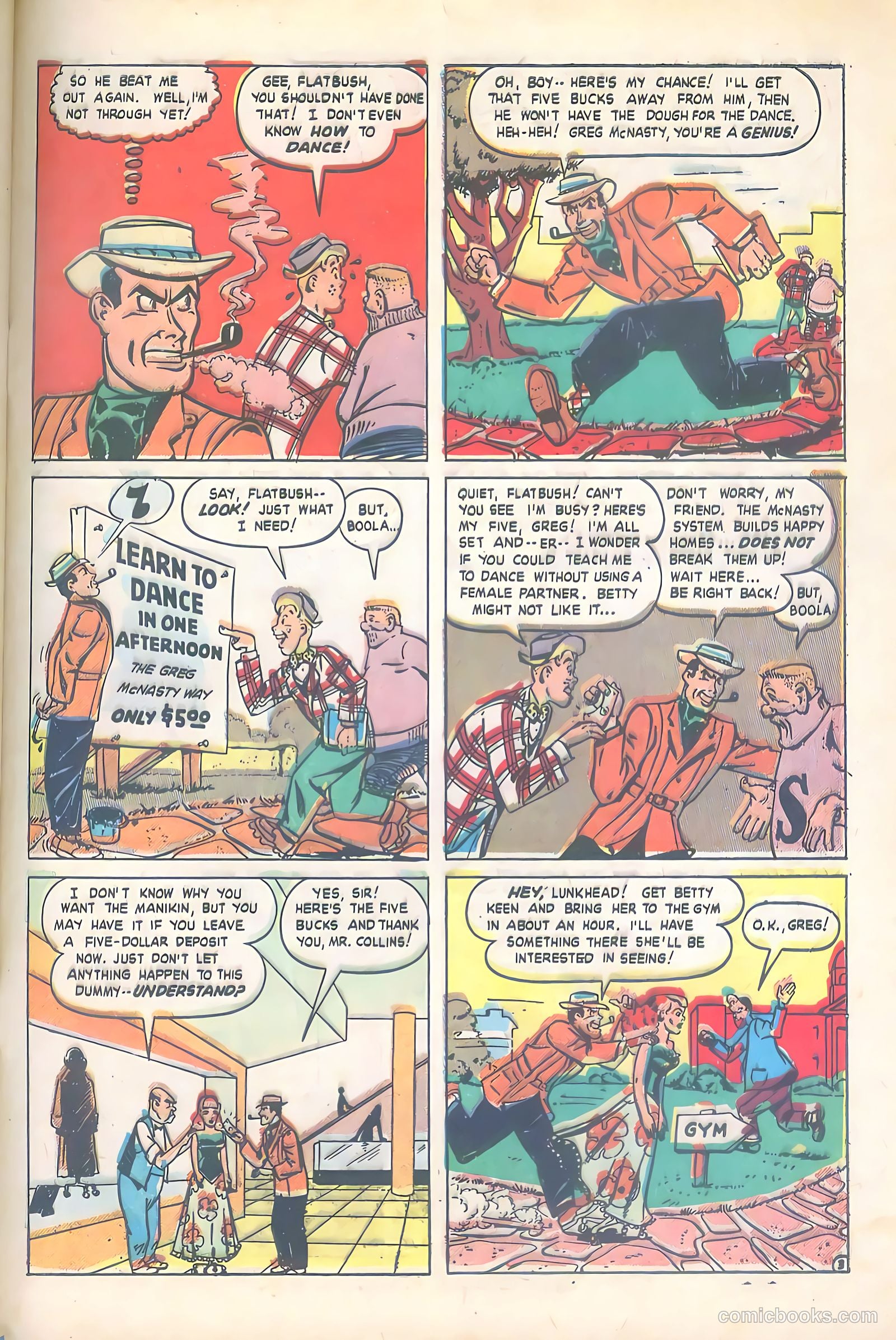 Joe College Comics #2 (1950) — page 43 of 52