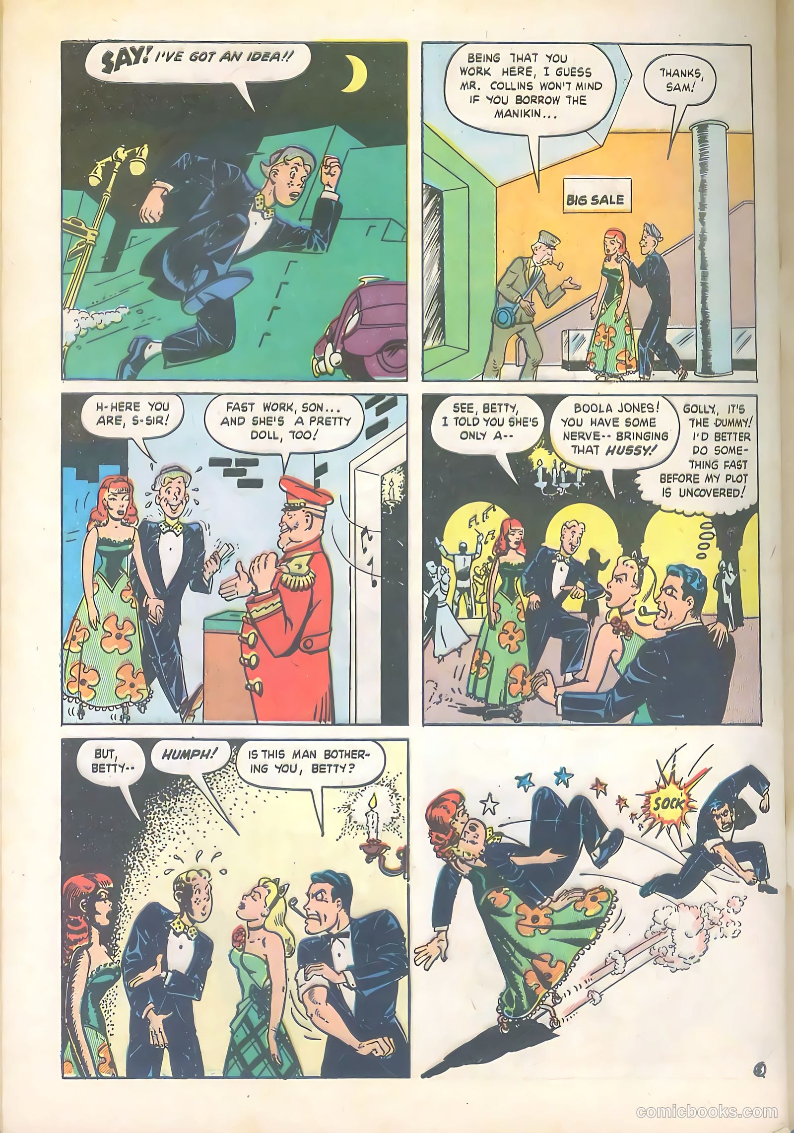Joe College Comics #2 (1950) — page 46 of 52