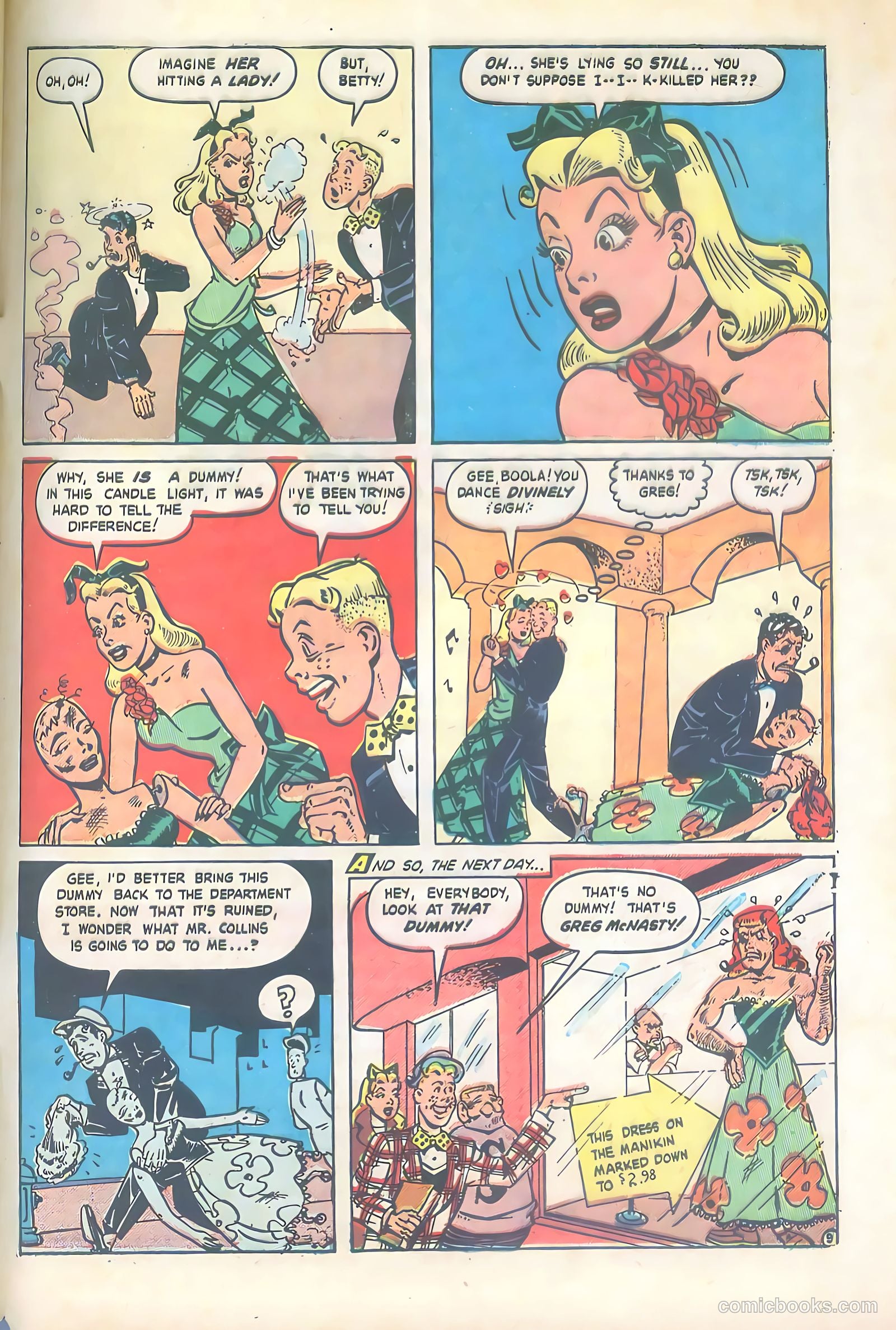 Joe College Comics #2 (1950) — page 49 of 52