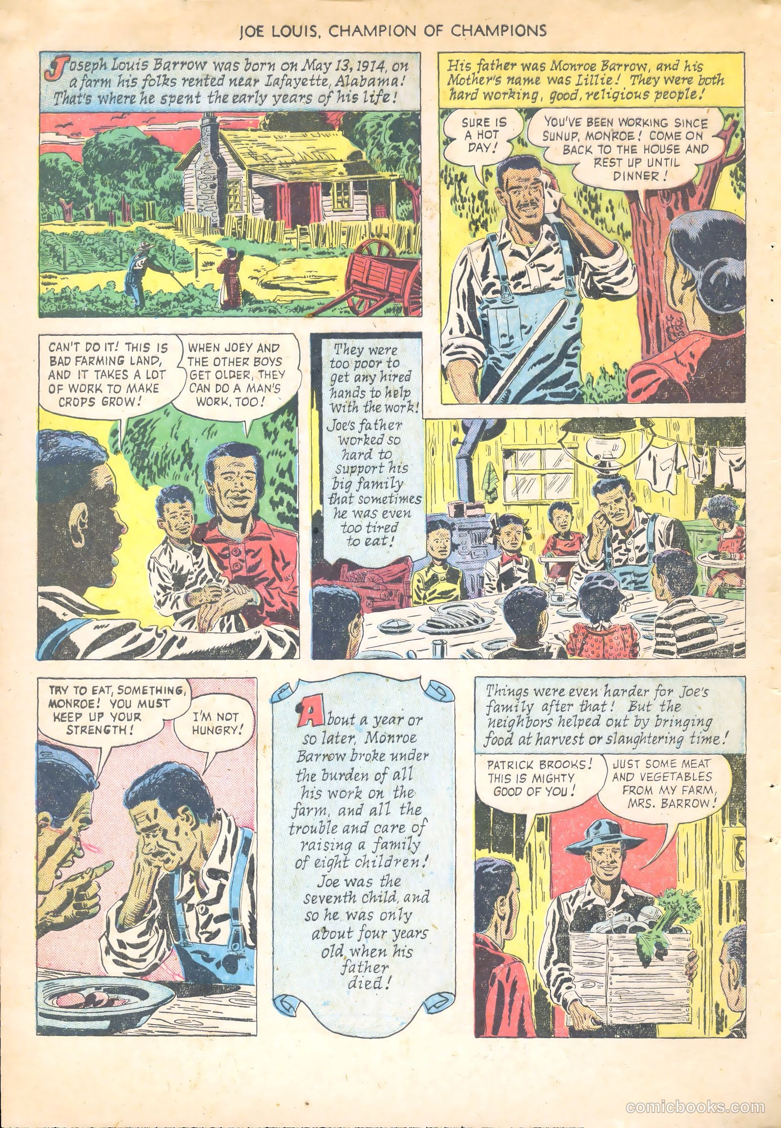 Joe Louis #1 (1950) — page 4 of 36