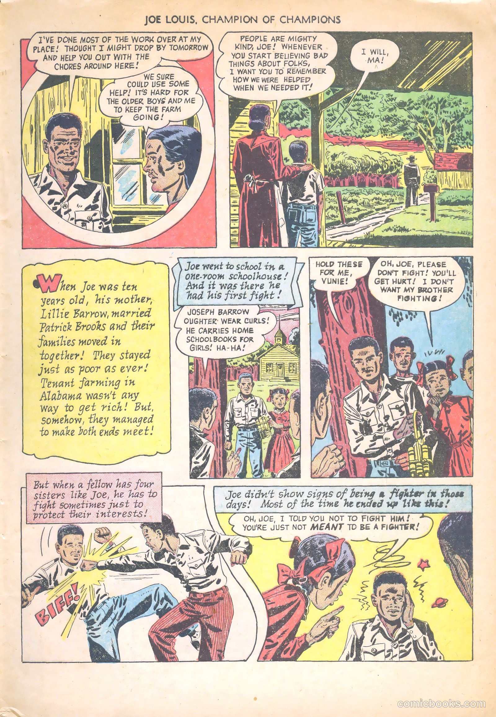 Joe Louis #1 (1950) — page 5 of 36