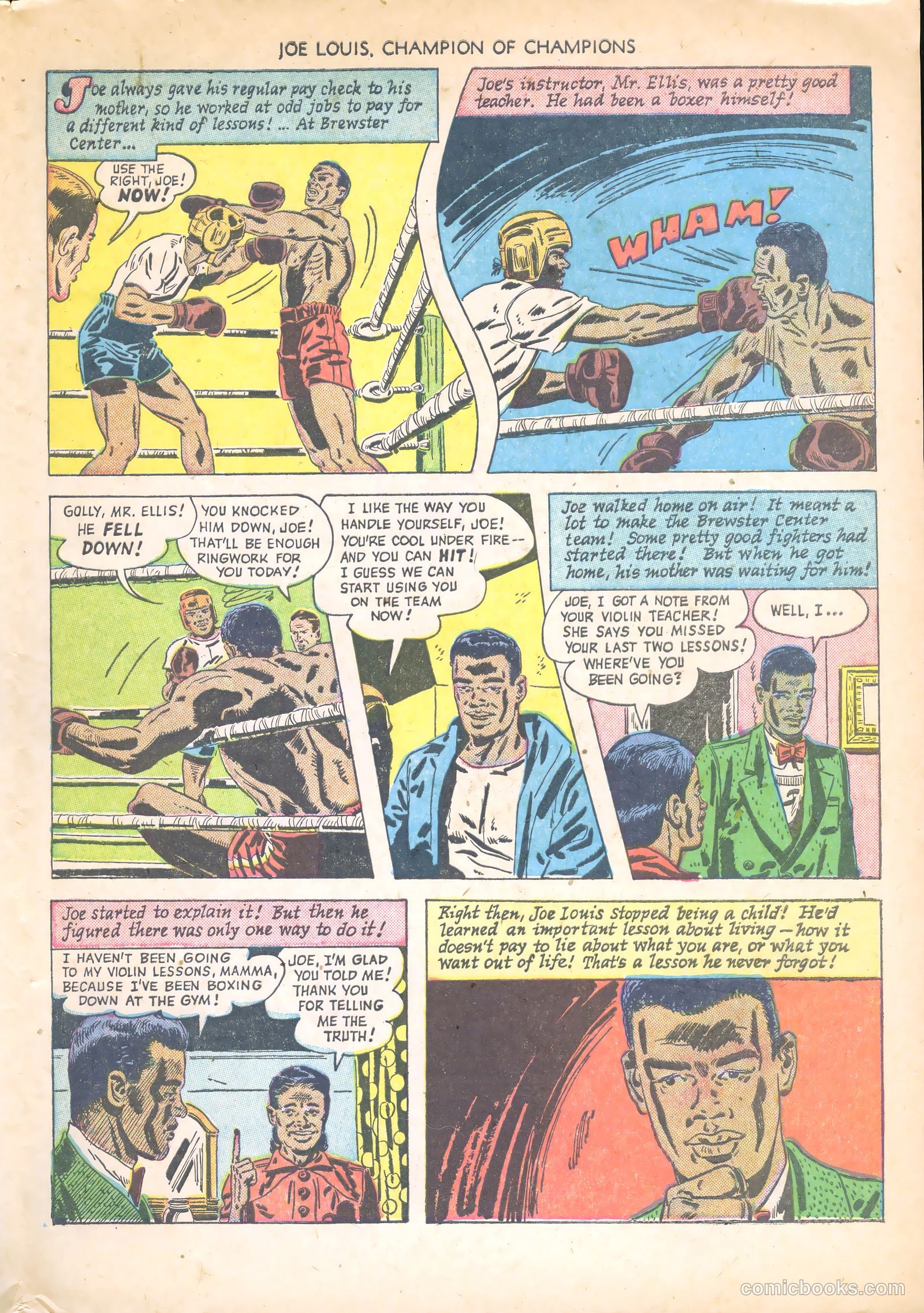 Joe Louis #1 (1950) — page 7 of 36