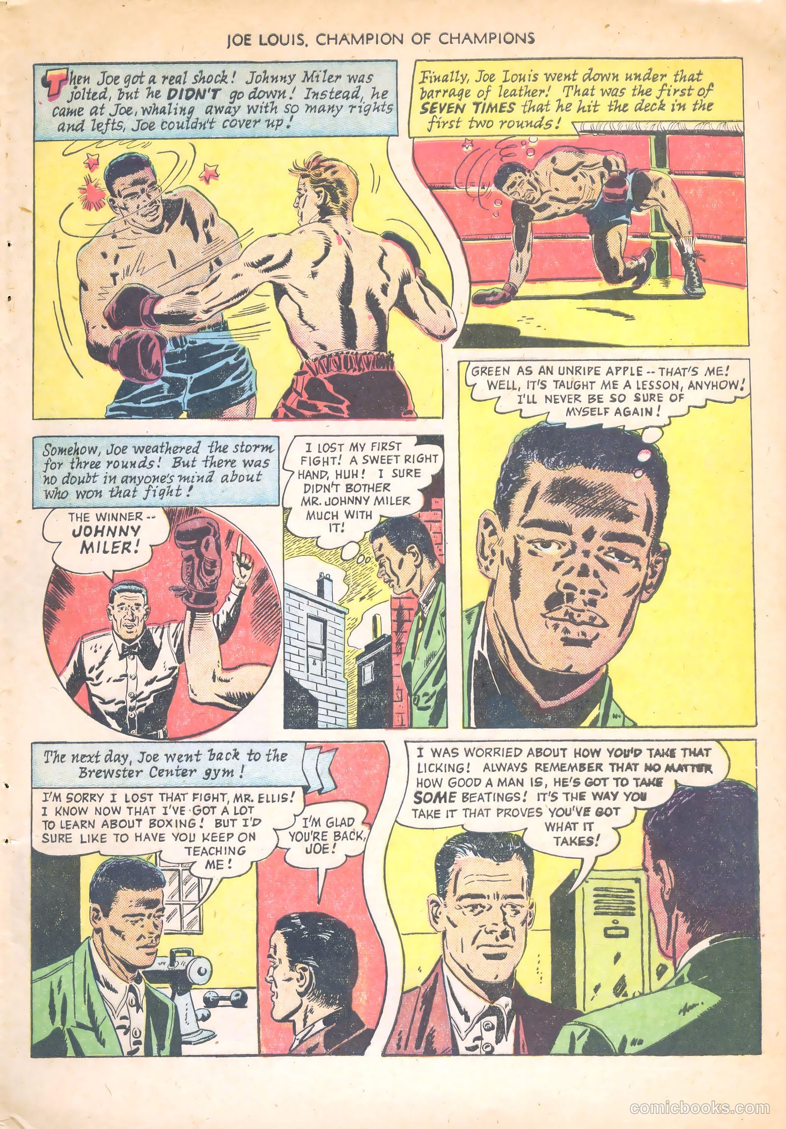 Joe Louis #1 (1950) — page 9 of 36