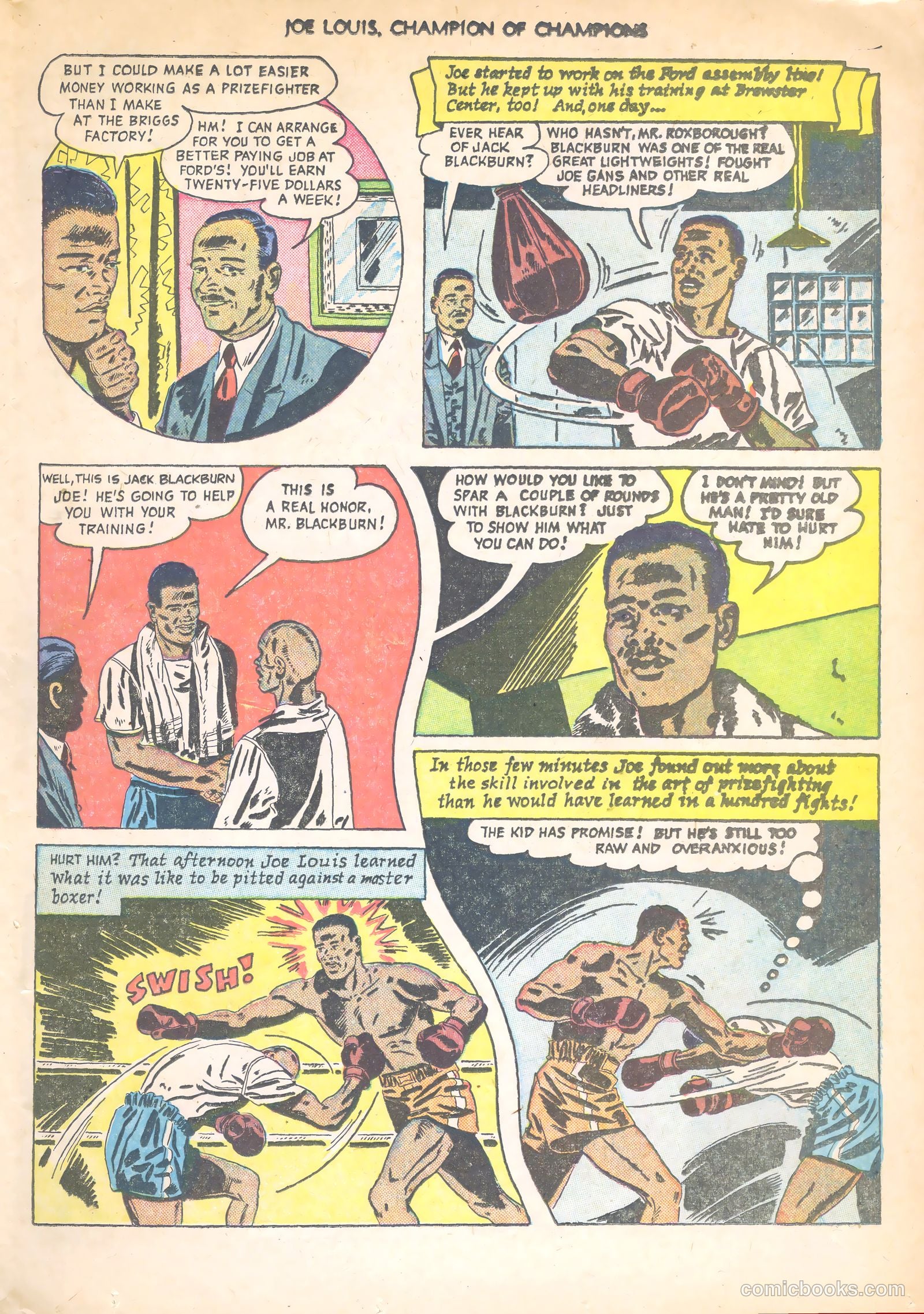 Joe Louis #1 (1950) — page 11 of 36