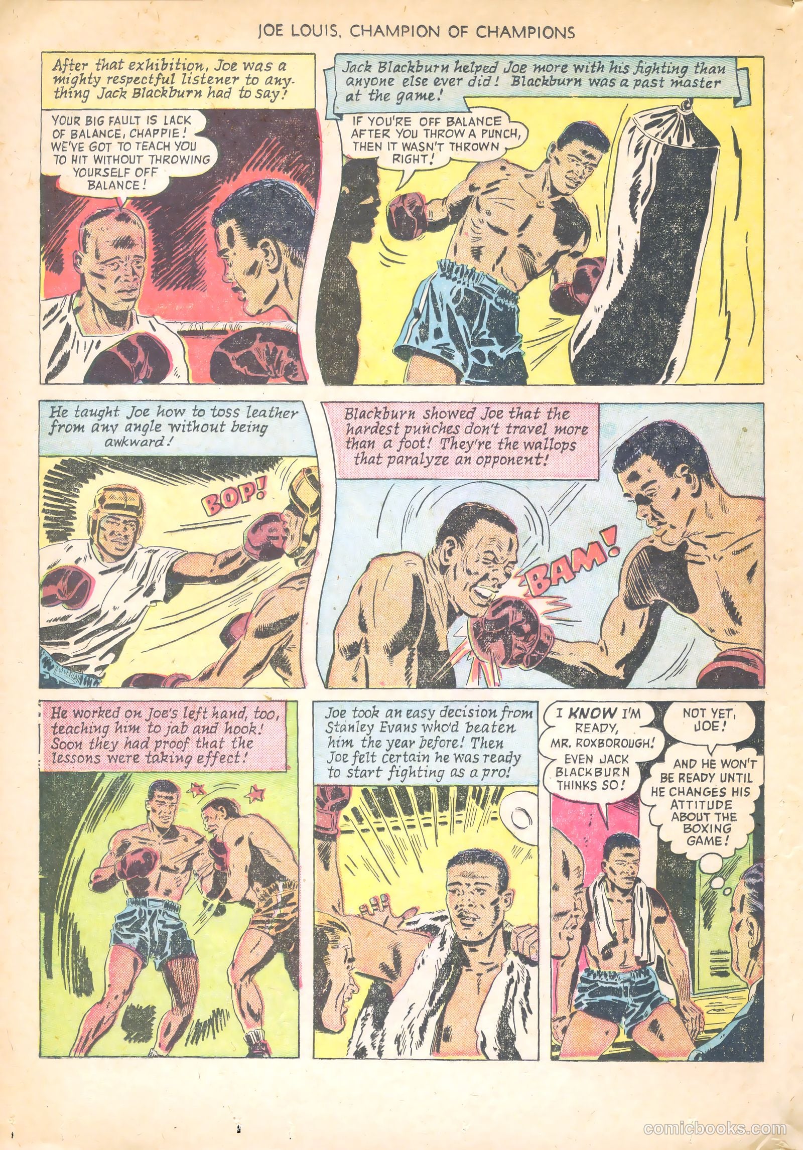 Joe Louis #1 (1950) — page 12 of 36