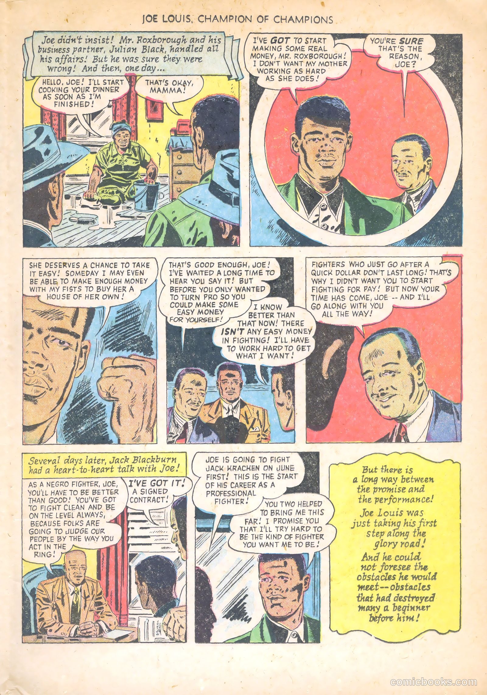 Joe Louis #1 (1950) — page 13 of 36