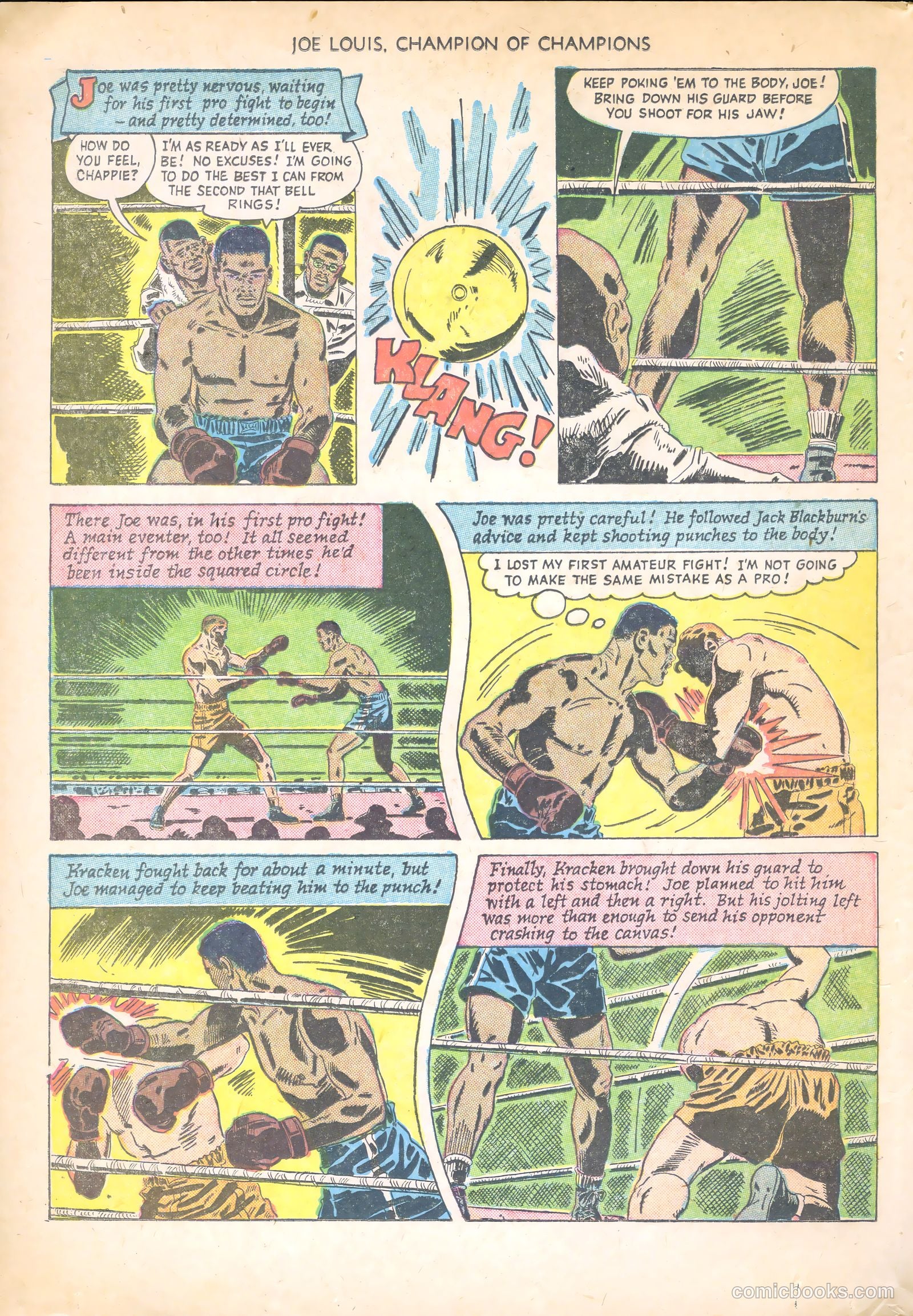 Joe Louis #1 (1950) — page 14 of 36