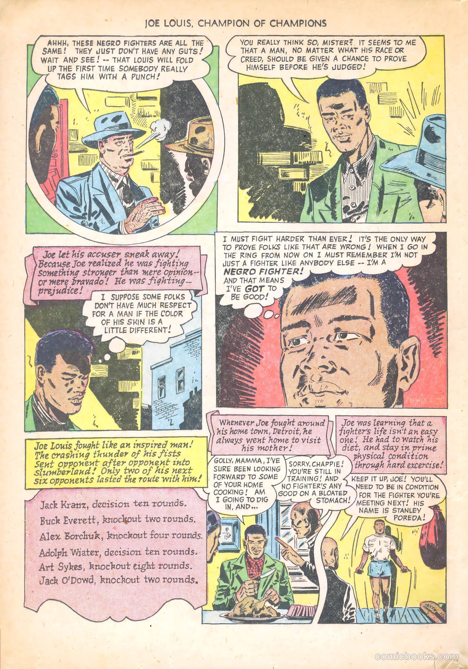 Joe Louis #1 (1950) — page 16 of 36
