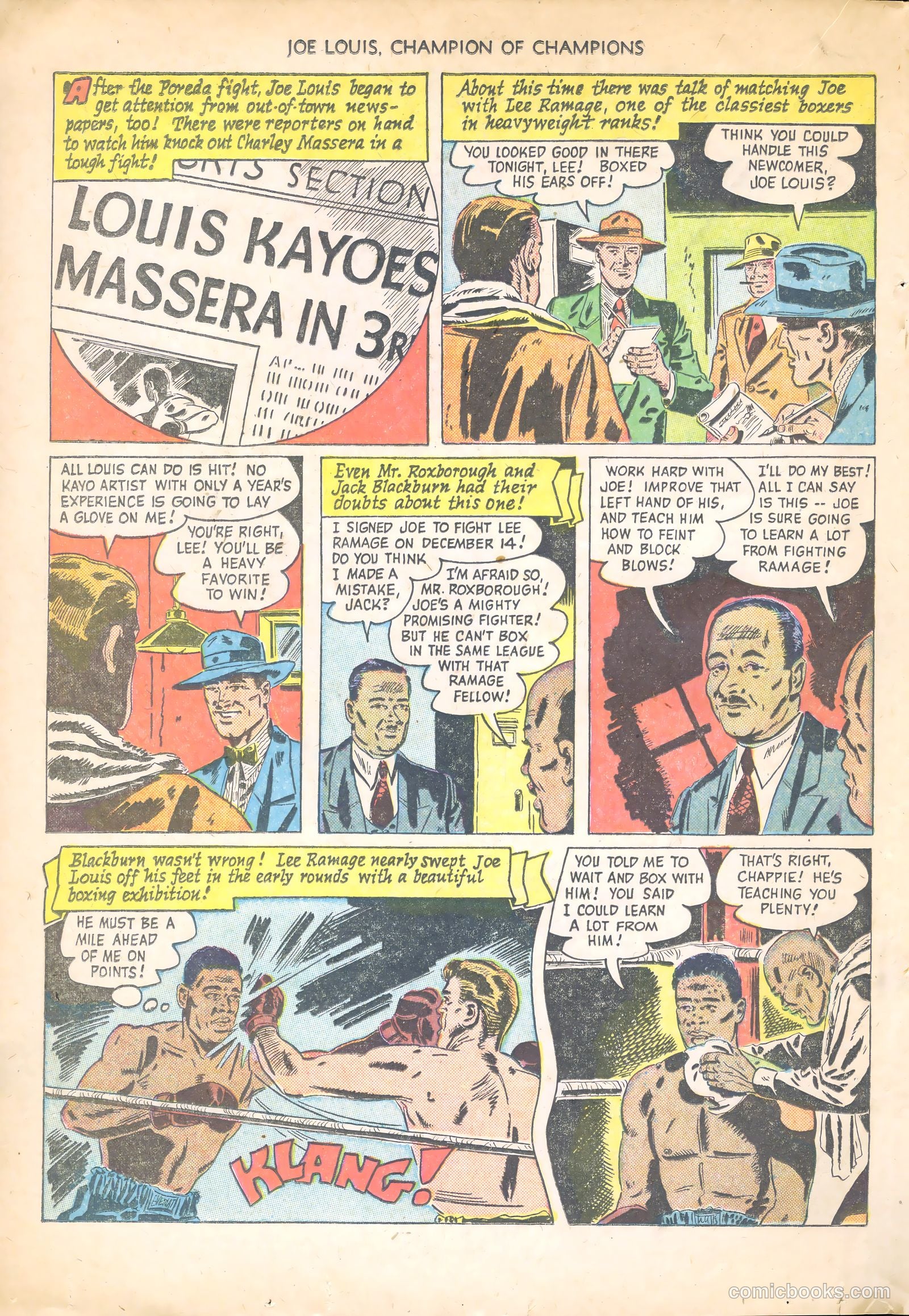 Joe Louis #1 (1950) — page 18 of 36