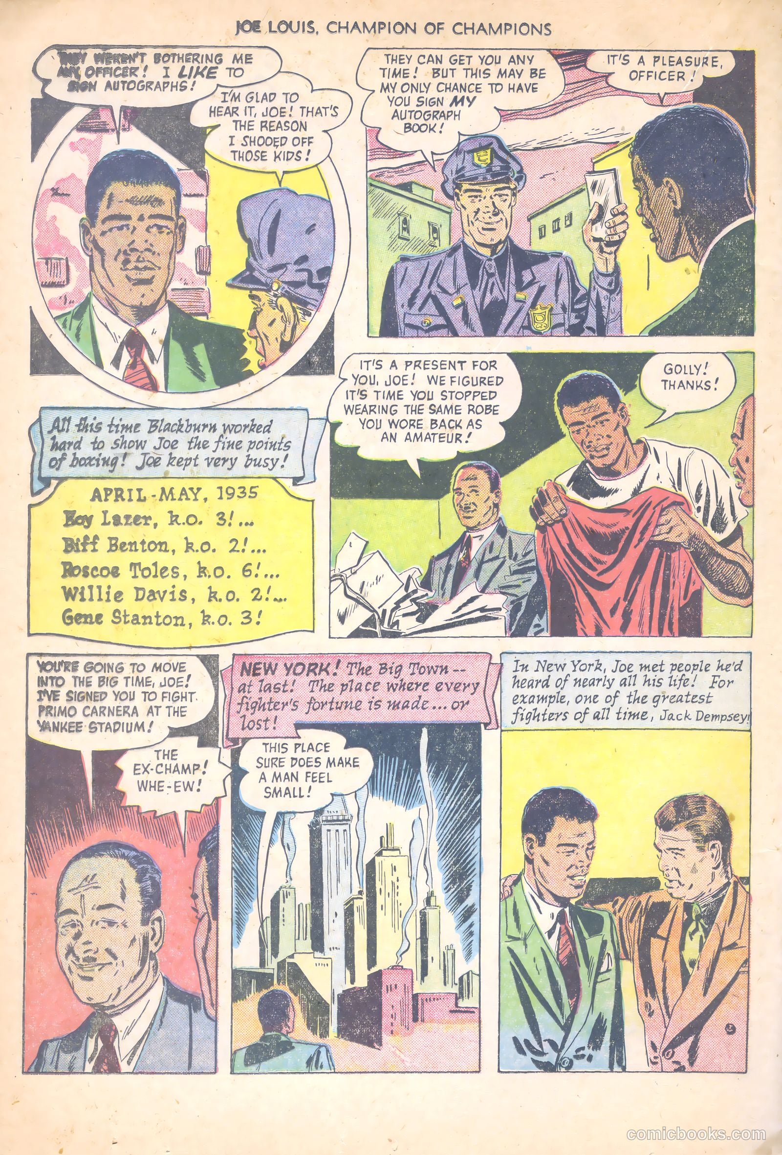 Joe Louis #1 (1950) — page 20 of 36