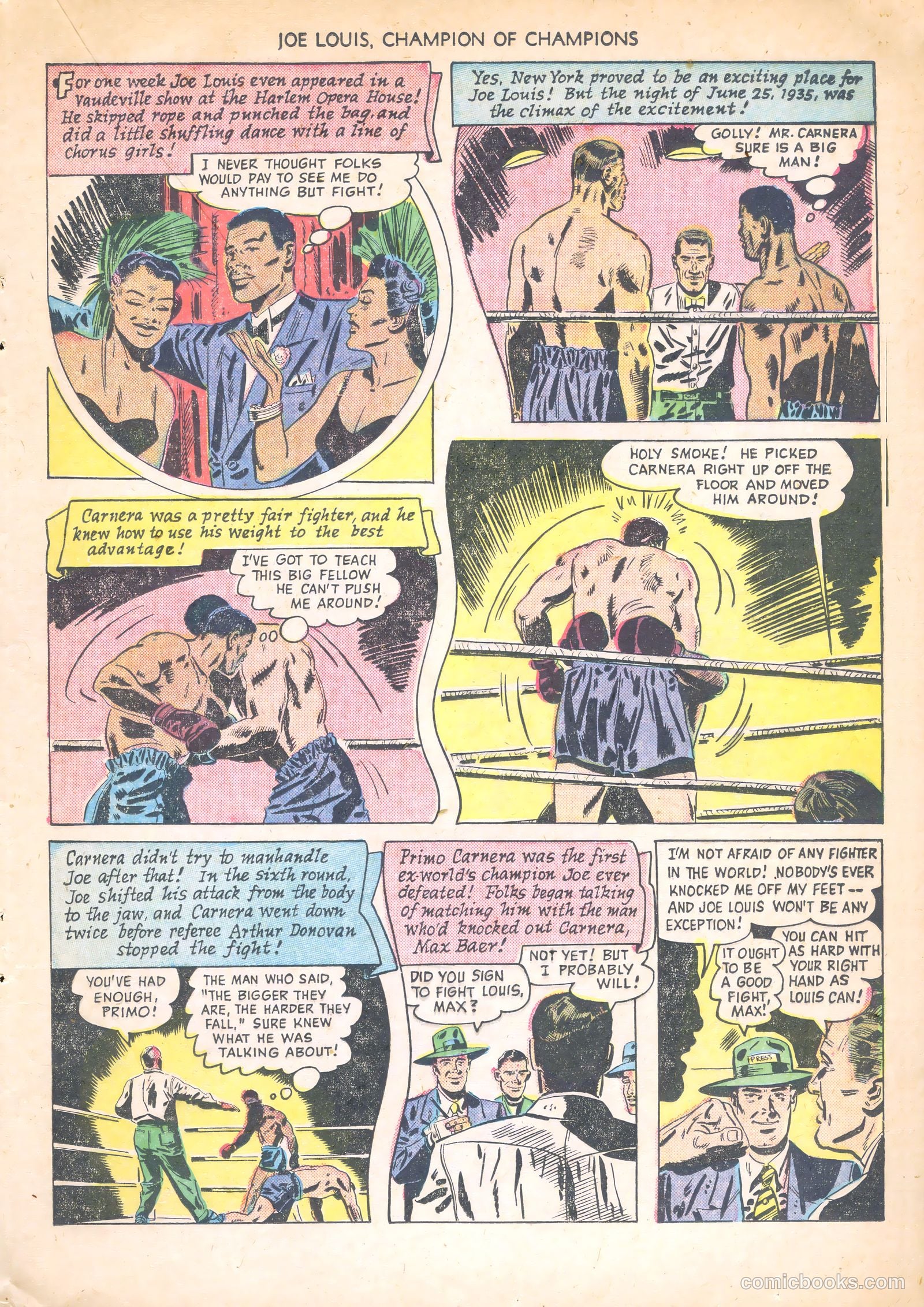Joe Louis #1 (1950) — page 21 of 36