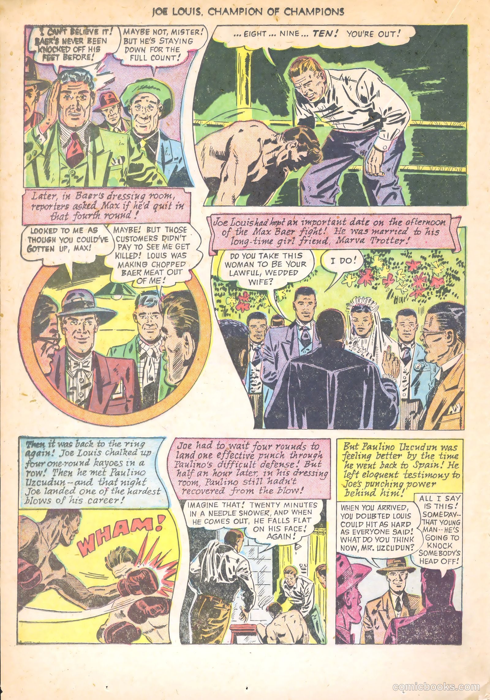 Joe Louis #1 (1950) — page 24 of 36
