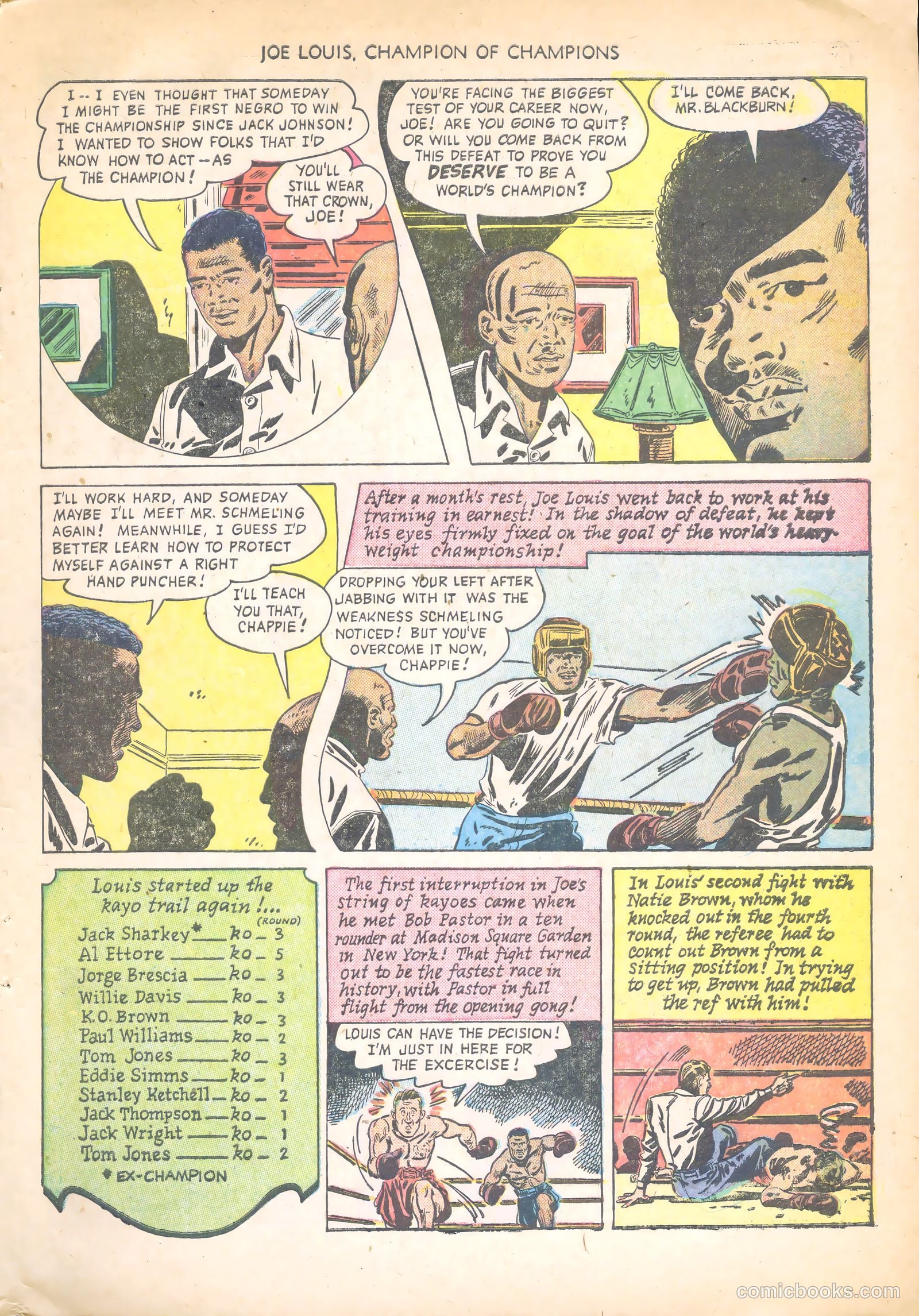 Joe Louis #1 (1950) — page 27 of 36