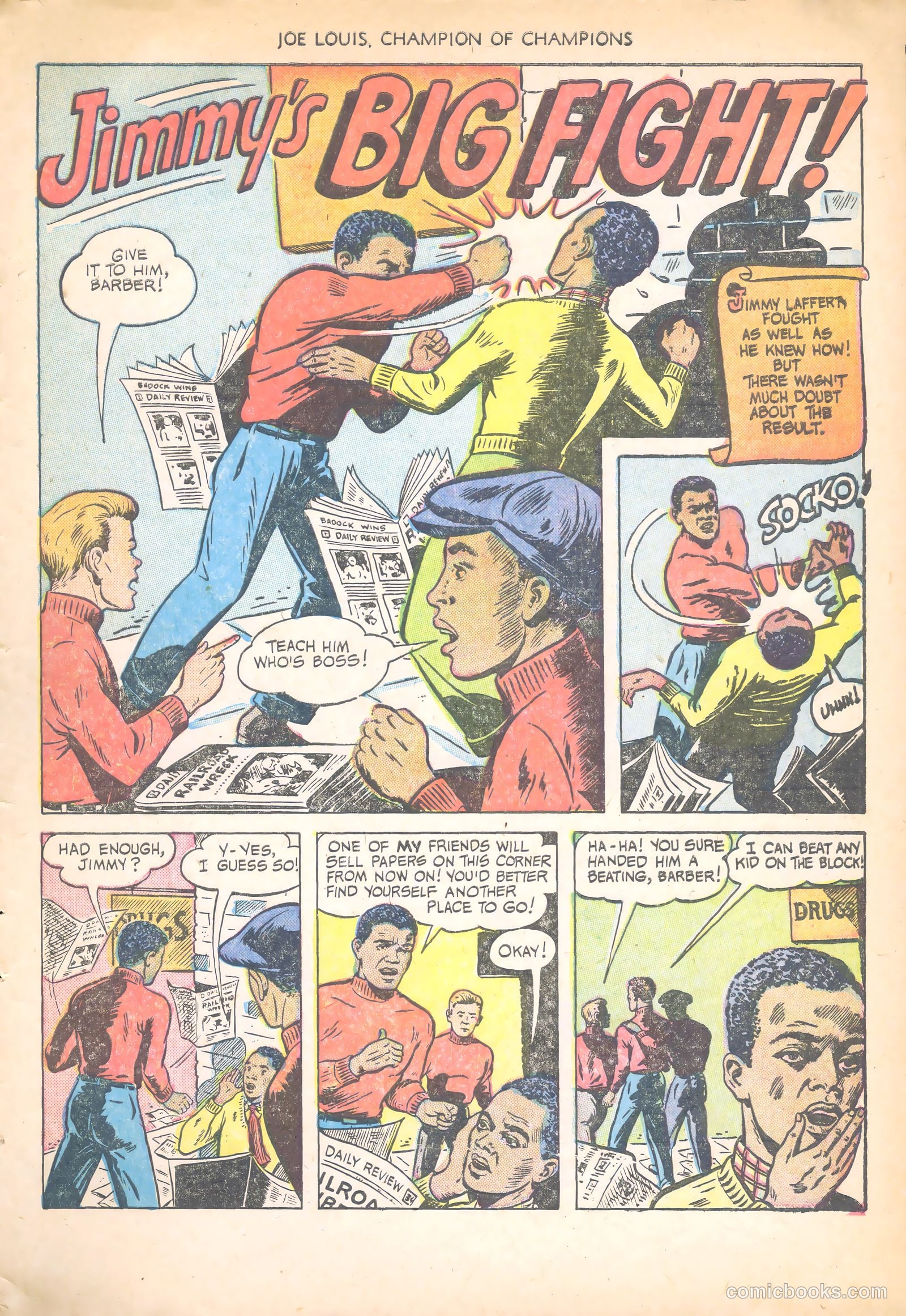 Joe Louis #1 (1950) — page 31 of 36