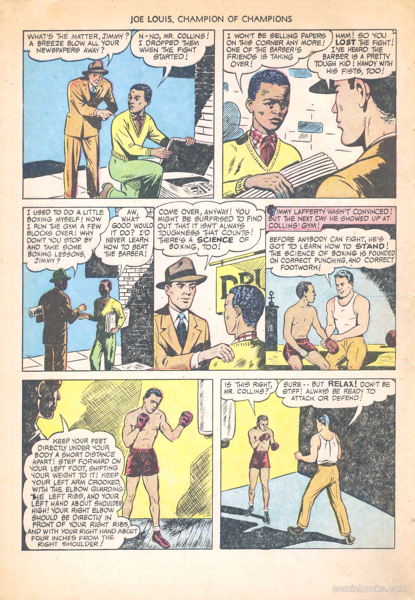Joe Louis #1 (1950) — page 32 of 36
